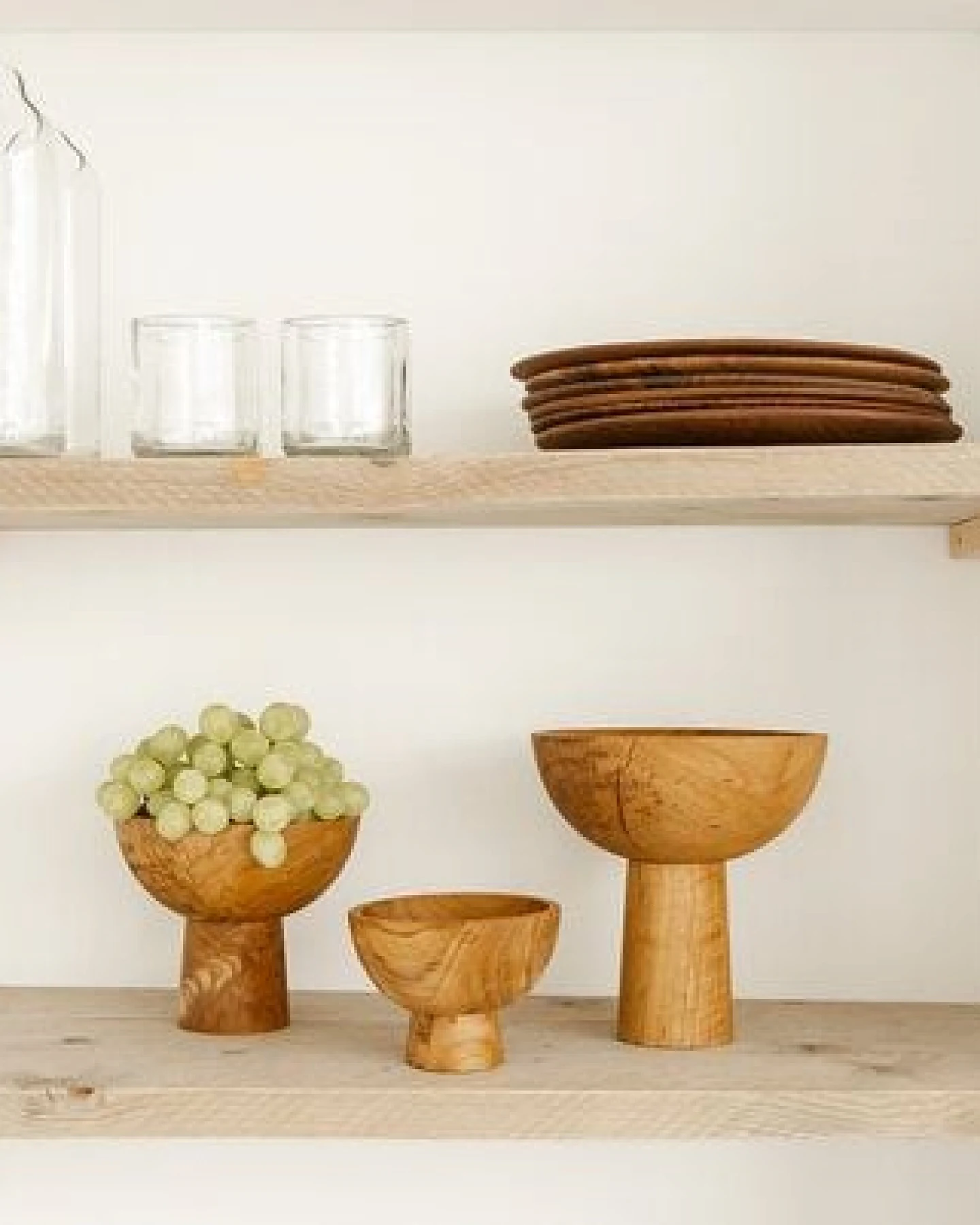 Originalhome Design Schale aus recycelten Teakholz - M – Ansicht 4