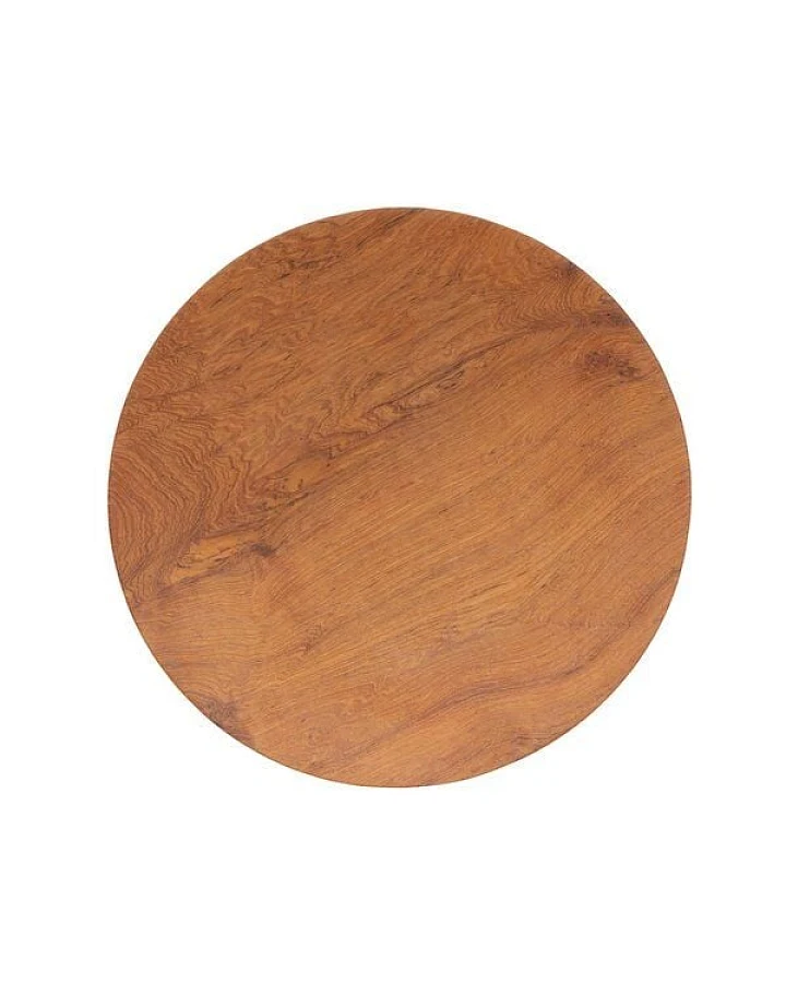 Originalhome Handgefertigte Teakholz Teller, L – zero waste, vegan & fair produziert.
