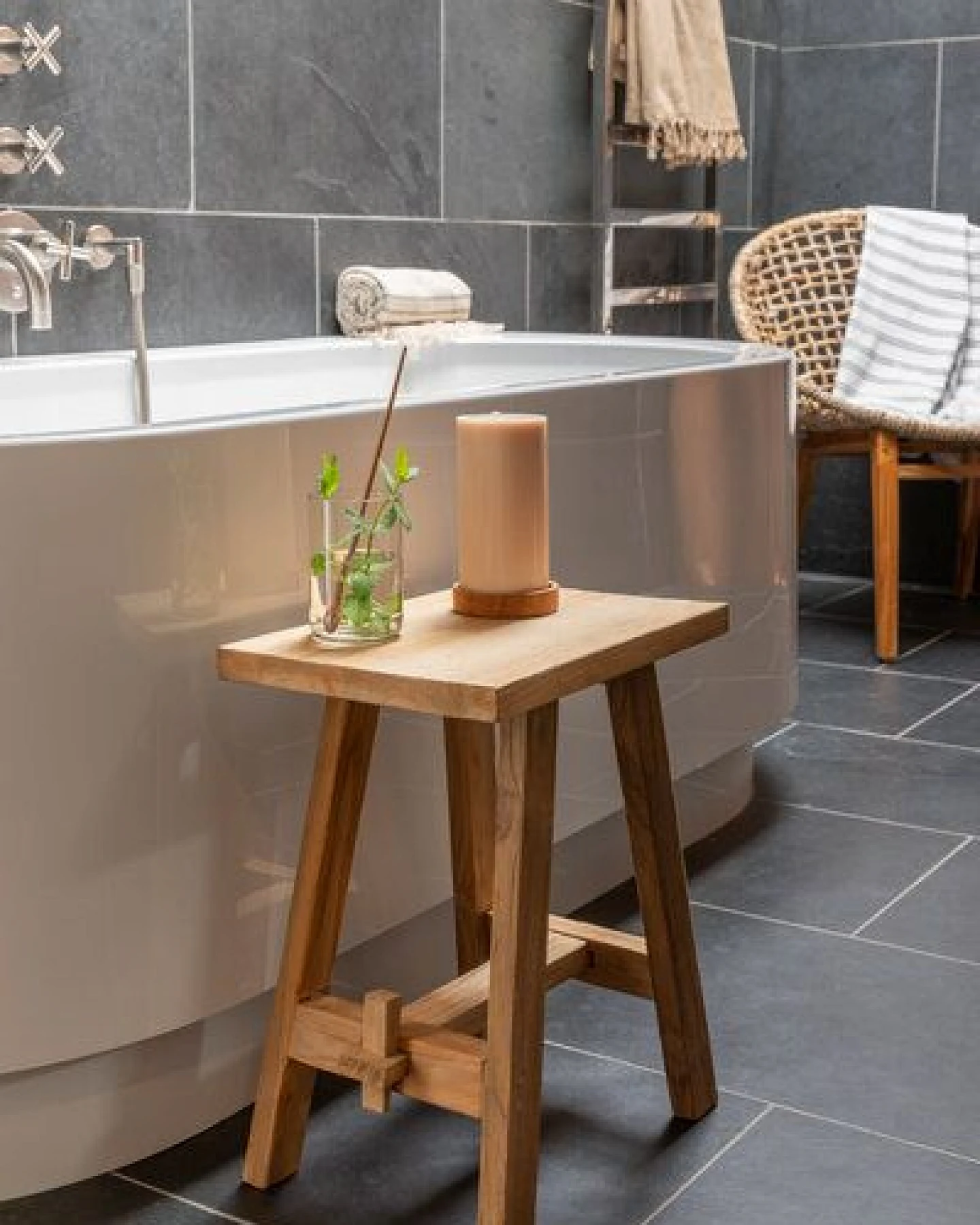 Originalhome Geruchsneutrale Stumpenkerze Kleine – vegan & fair. – Ansicht 2