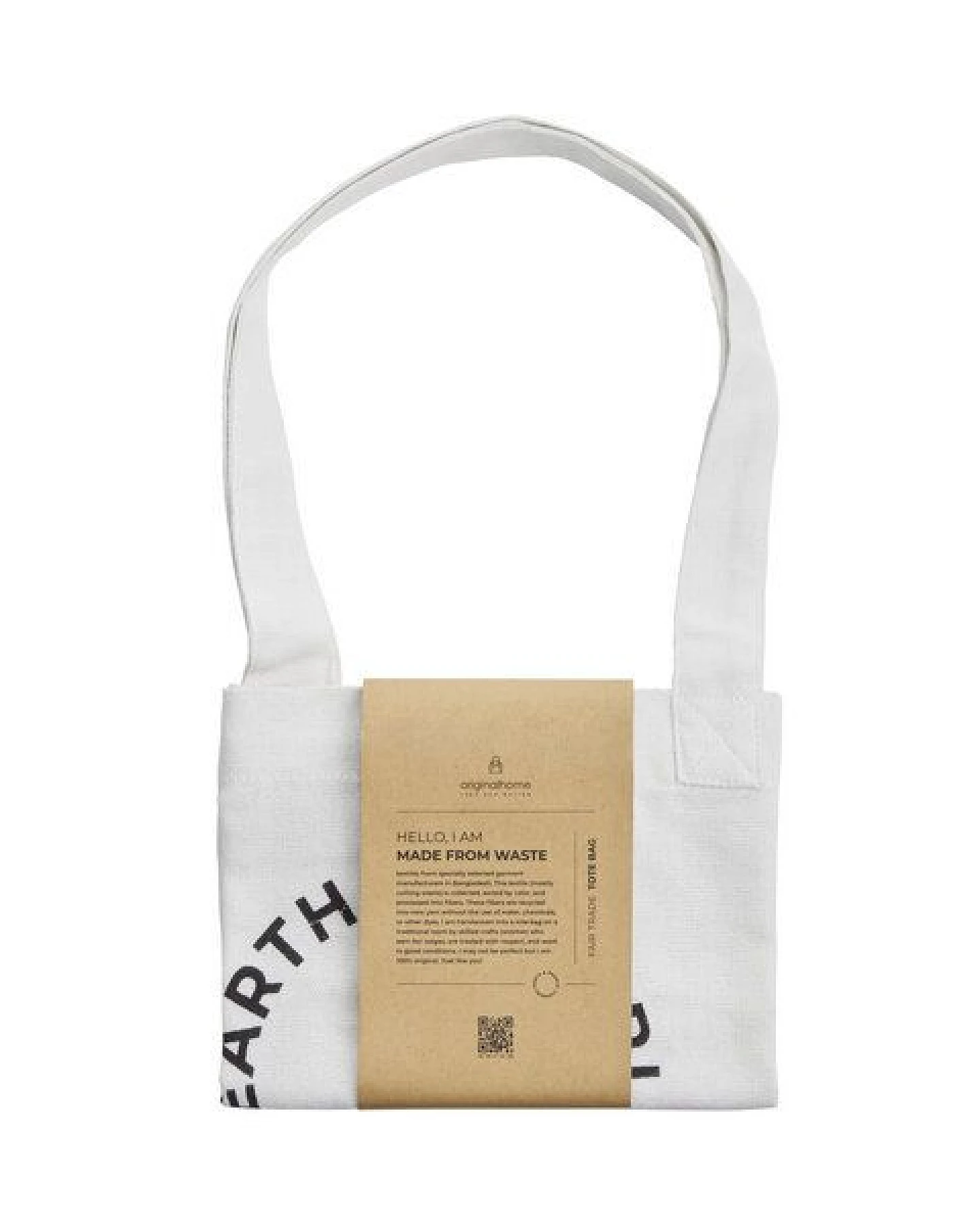 Originalhome Tote aus recycelte Baumwolle, M - Earth & People Friendly – Ansicht 2