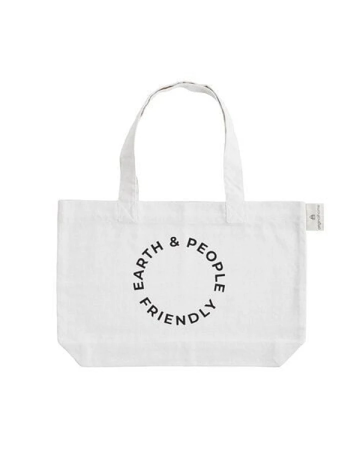 Originalhome Tote aus recycelte Baumwolle, M - Earth & People Friendly