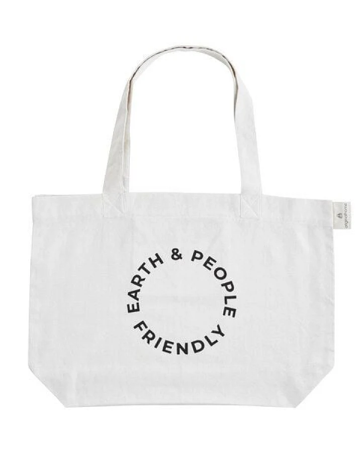 Originalhome Tote aus recycelte Baumwolle, L - Earth & People Friendly
