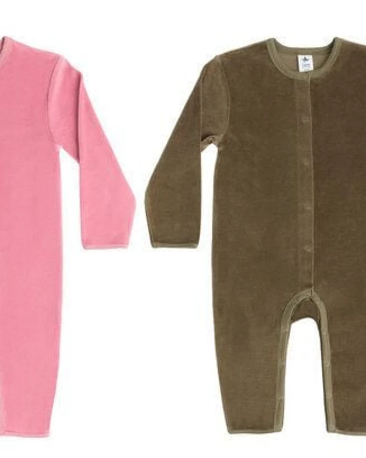 Leela Cotton Baby Strampler Set