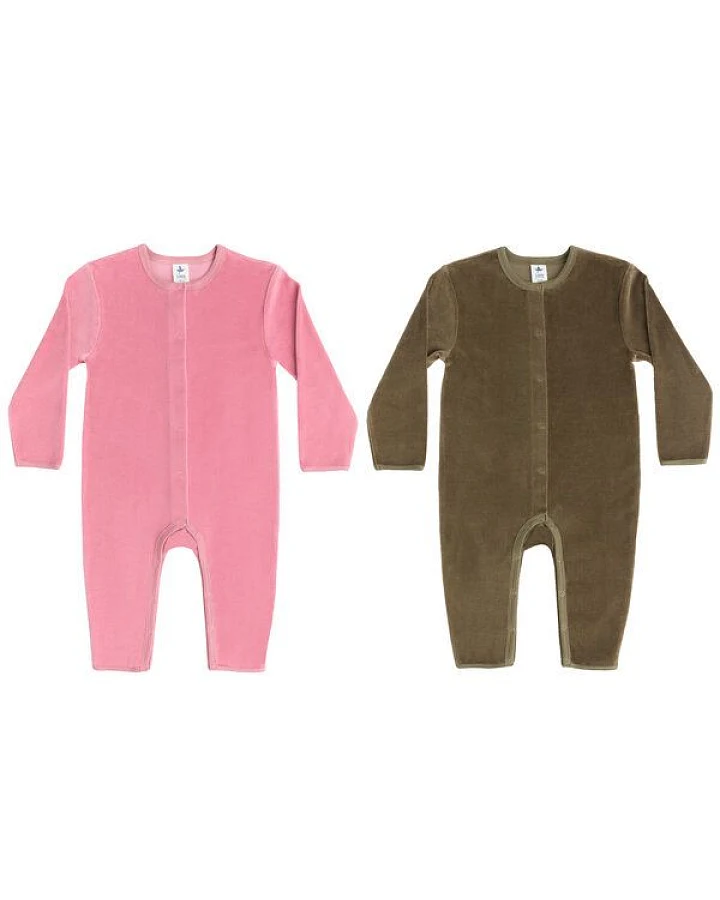 Leela Cotton Baby Strampler Set