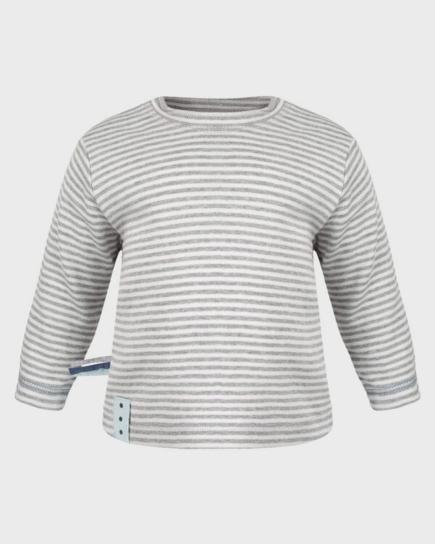 Baby Langarm T-shirt, gestreift 'OrganicEra' aus Bio Baumwolle – Ansicht 4