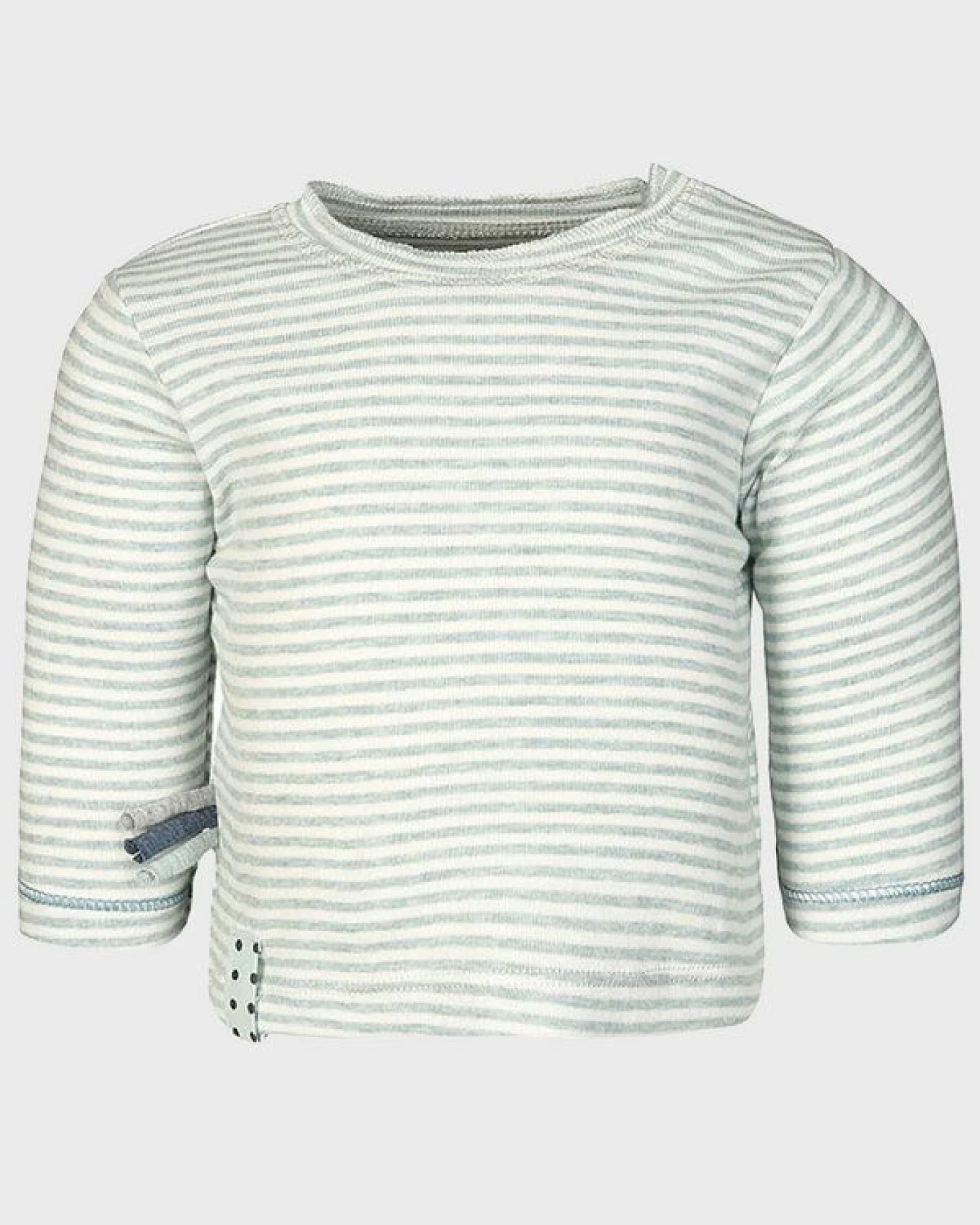 Baby Langarm T-shirt, gestreift 'OrganicEra' aus Bio Baumwolle – Ansicht 2