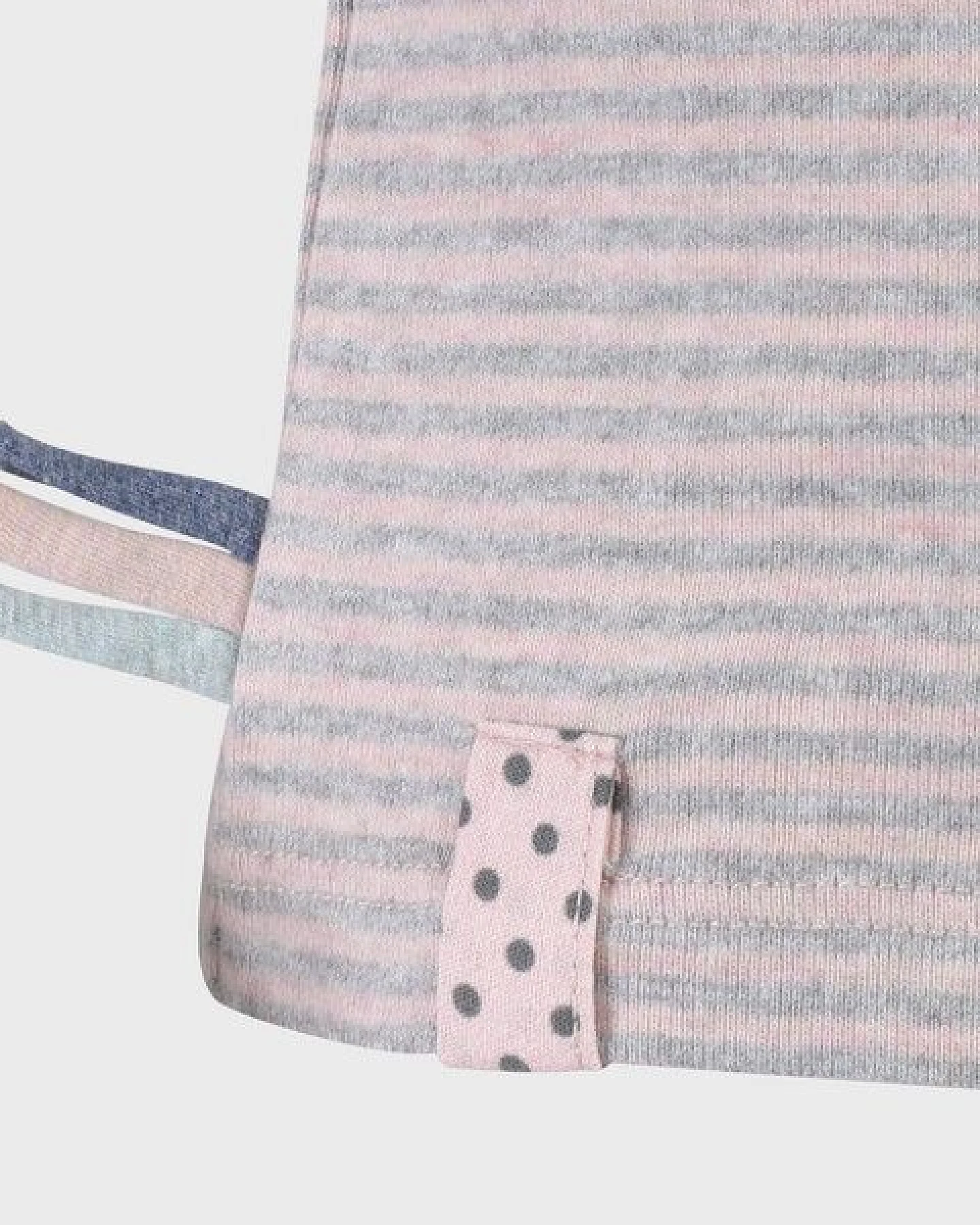 Baby Langarm T-shirt, gestreift 'OrganicEra' aus Bio Baumwolle – Ansicht 4