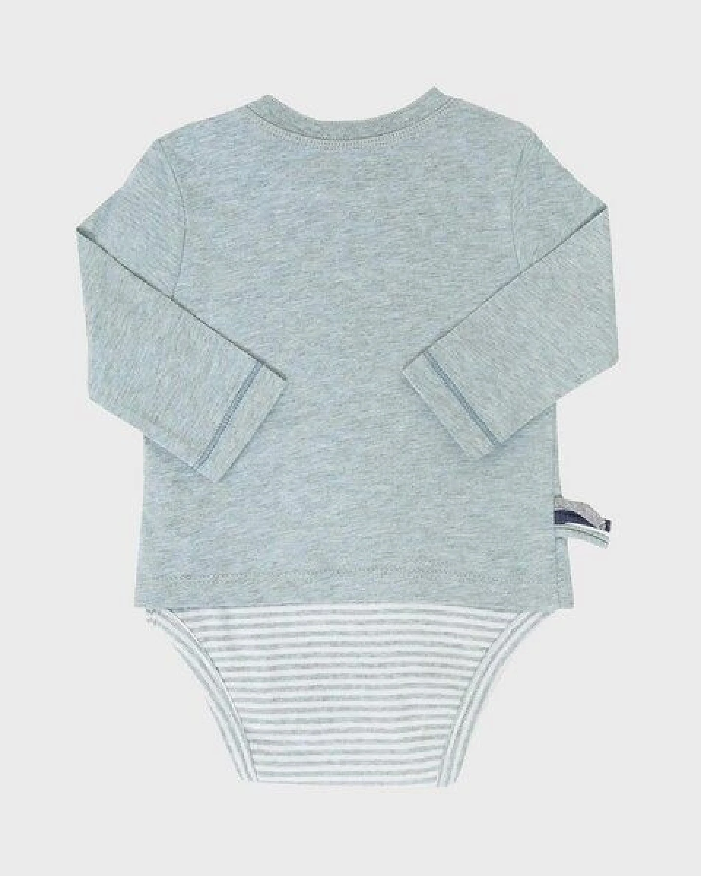 Baby Langarm T-shirt Body 'OrganicEra' aus Bio Baumwolle – Ansicht 4