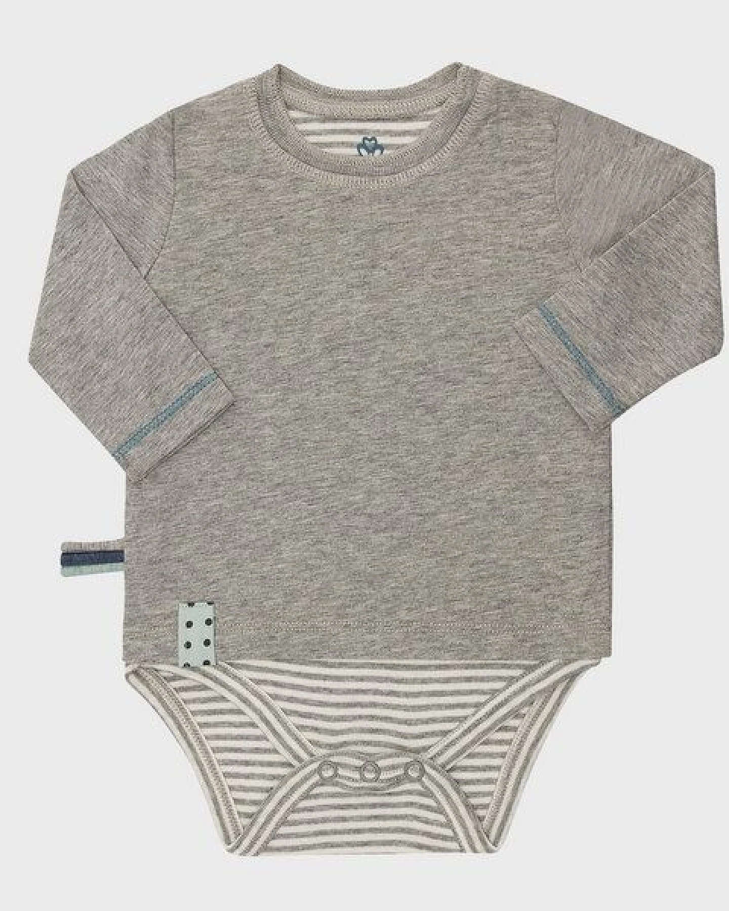 Baby Langarm T-shirt Body 'OrganicEra' aus Bio Baumwolle – Ansicht 4