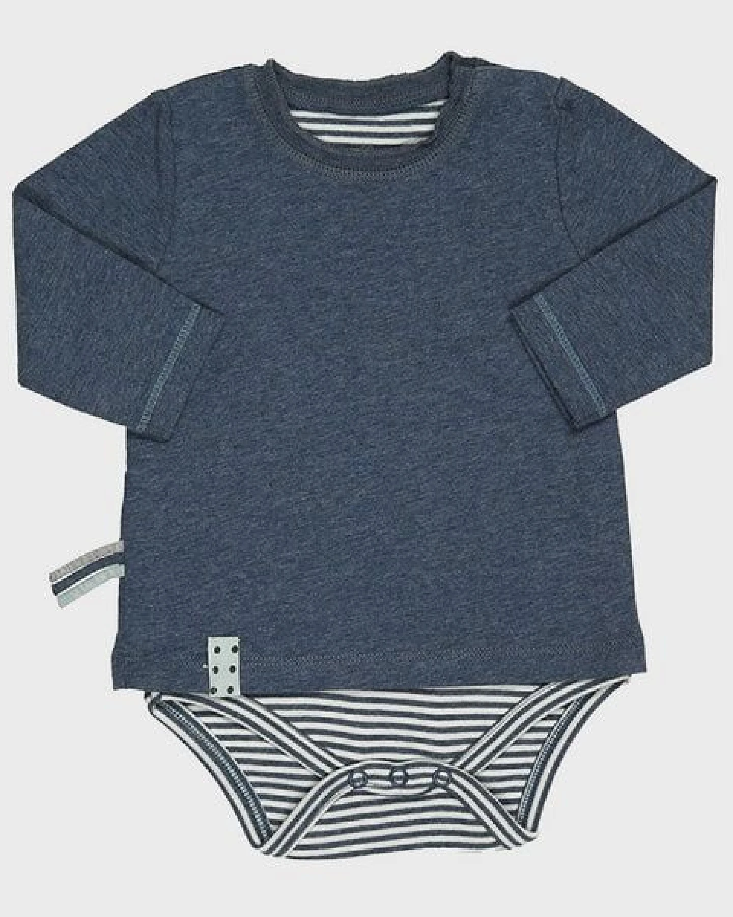 Baby Langarm T-shirt Body 'OrganicEra' aus Bio Baumwolle – Ansicht 2