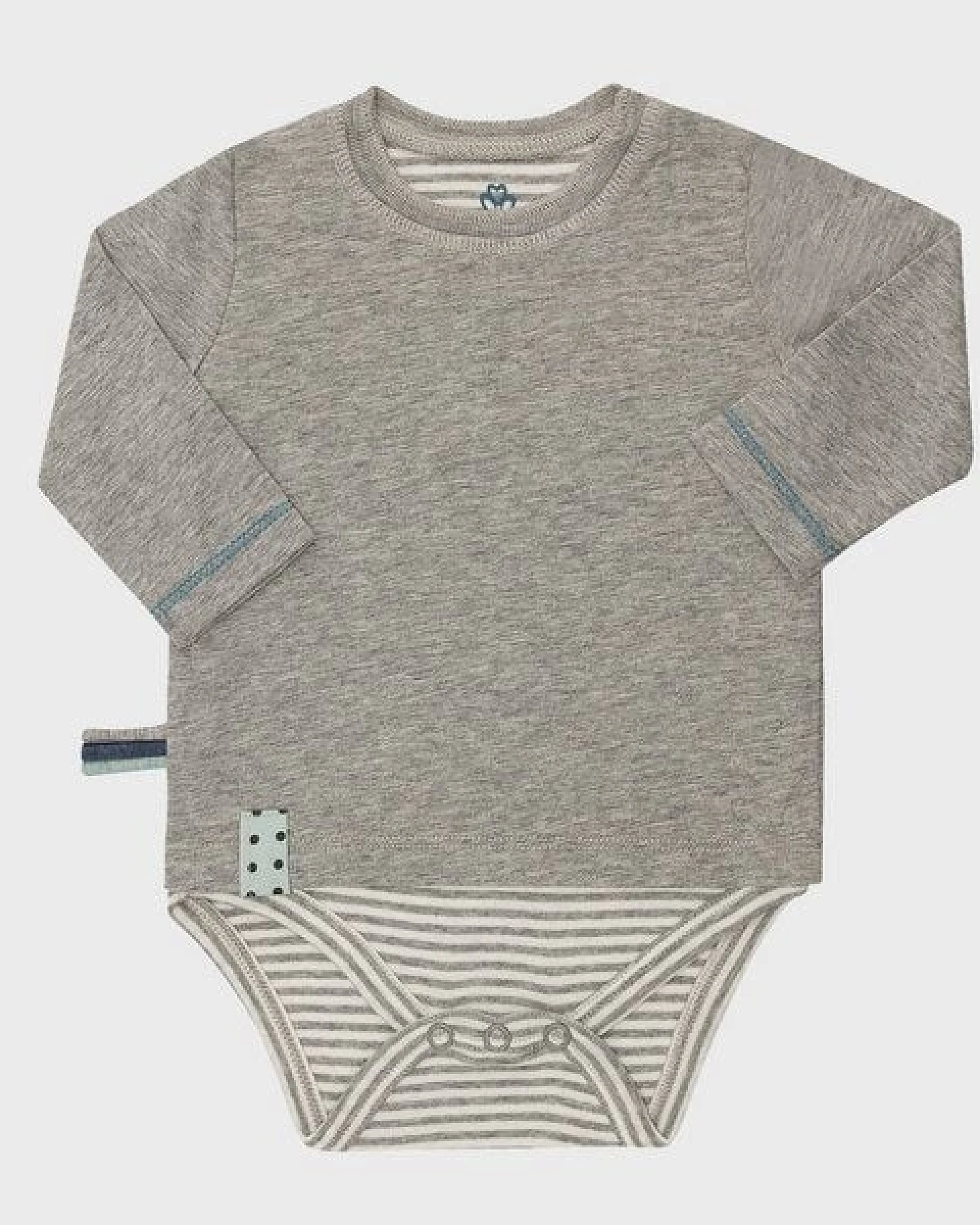 Baby Langarm T-shirt Body 'OrganicEra' aus Bio Baumwolle – Ansicht 4