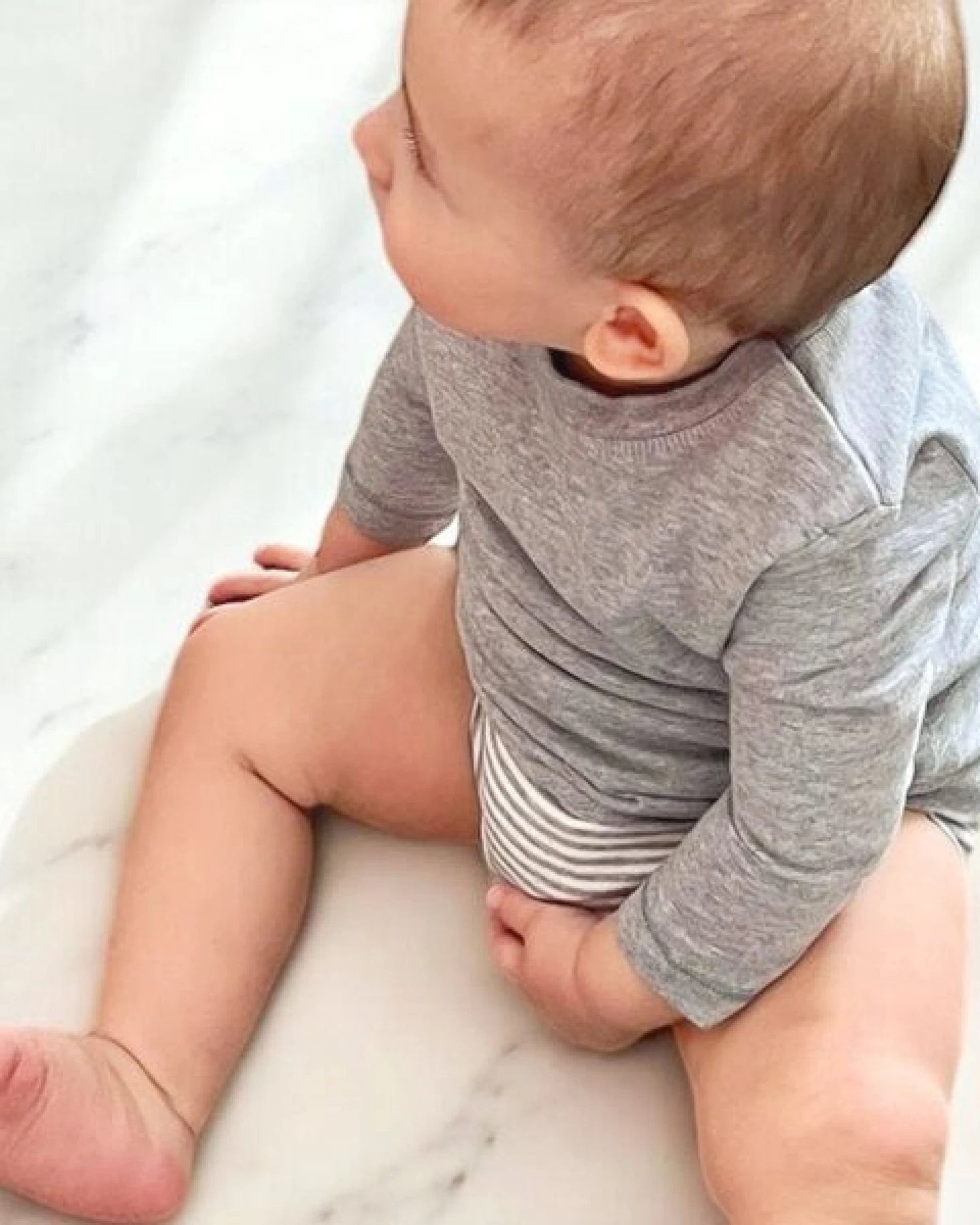 Baby Langarm T-shirt Body 'OrganicEra' aus Bio Baumwolle – Ansicht 2