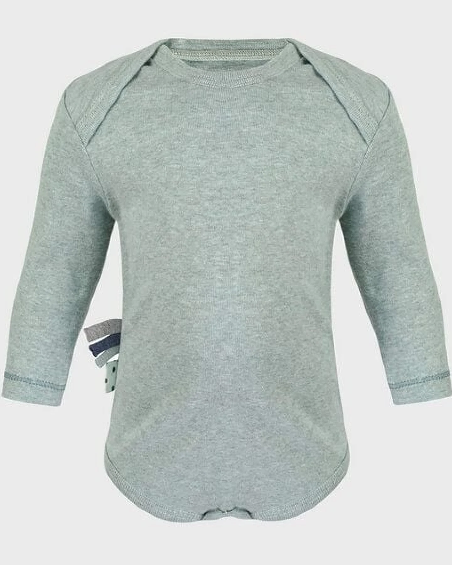 Baby Langarm Bodysuit 'OrganicEra' aus Bio Baumwolle – Ansicht 2