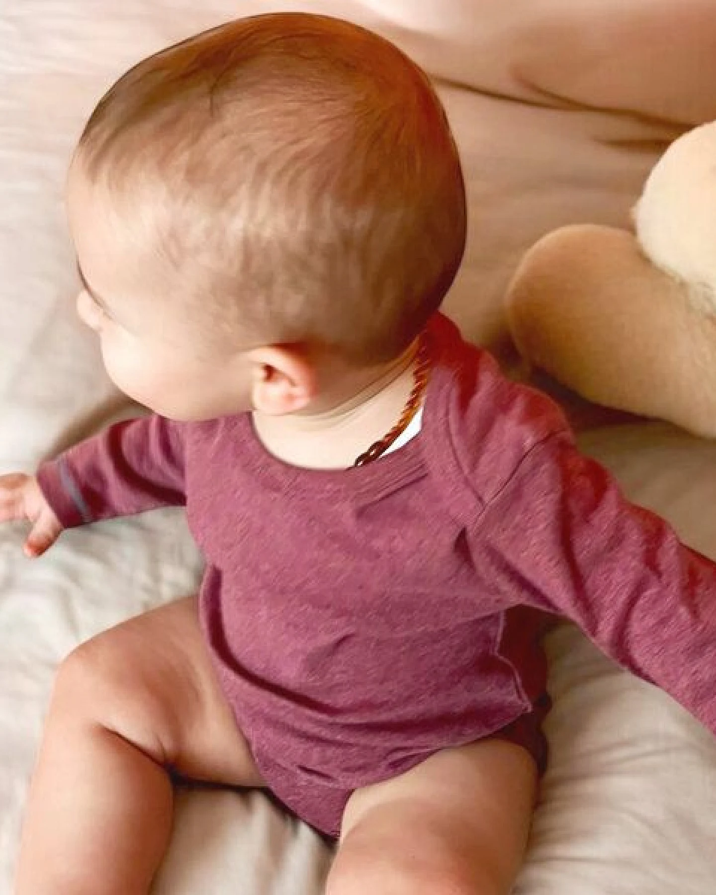 Baby Langarm Bodysuit 'OrganicEra' aus Bio Baumwolle – Ansicht 2