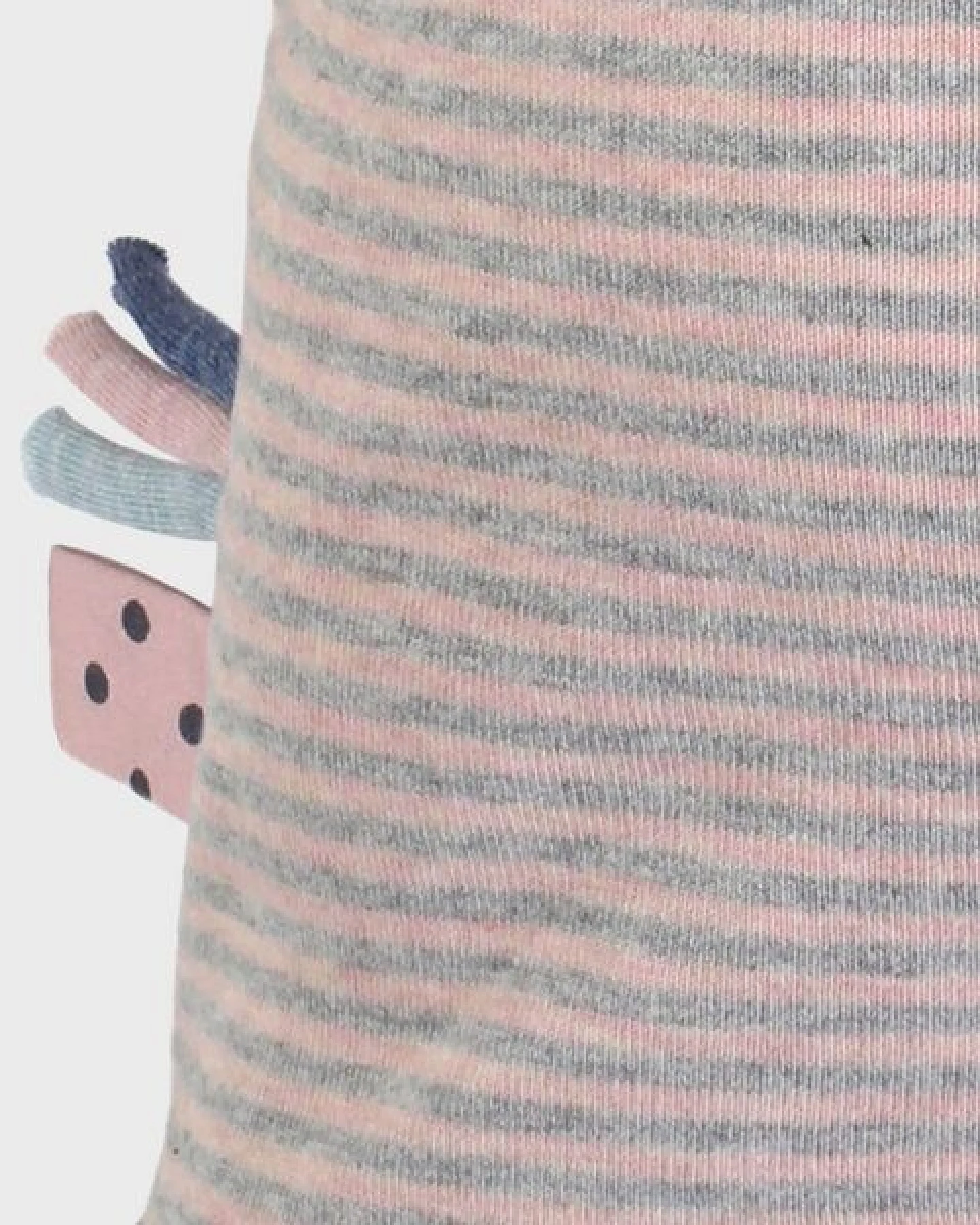 Baby Langarm Bodysuit, gestreift 'OrganicEra' aus Bio Baumwolle – Ansicht 2