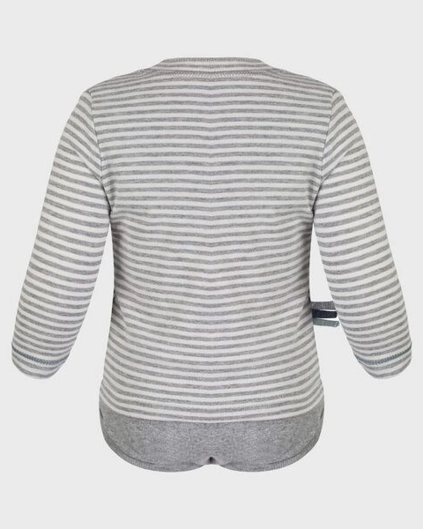 Baby Langarm T-shirt Body, gestreift 'OrganicEra' aus Bio Baumwolle – Ansicht 3