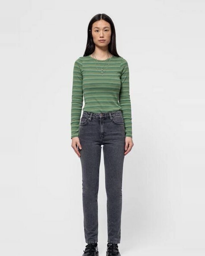 Nudie Jeans Jeans Mellow Mae Lava Grey