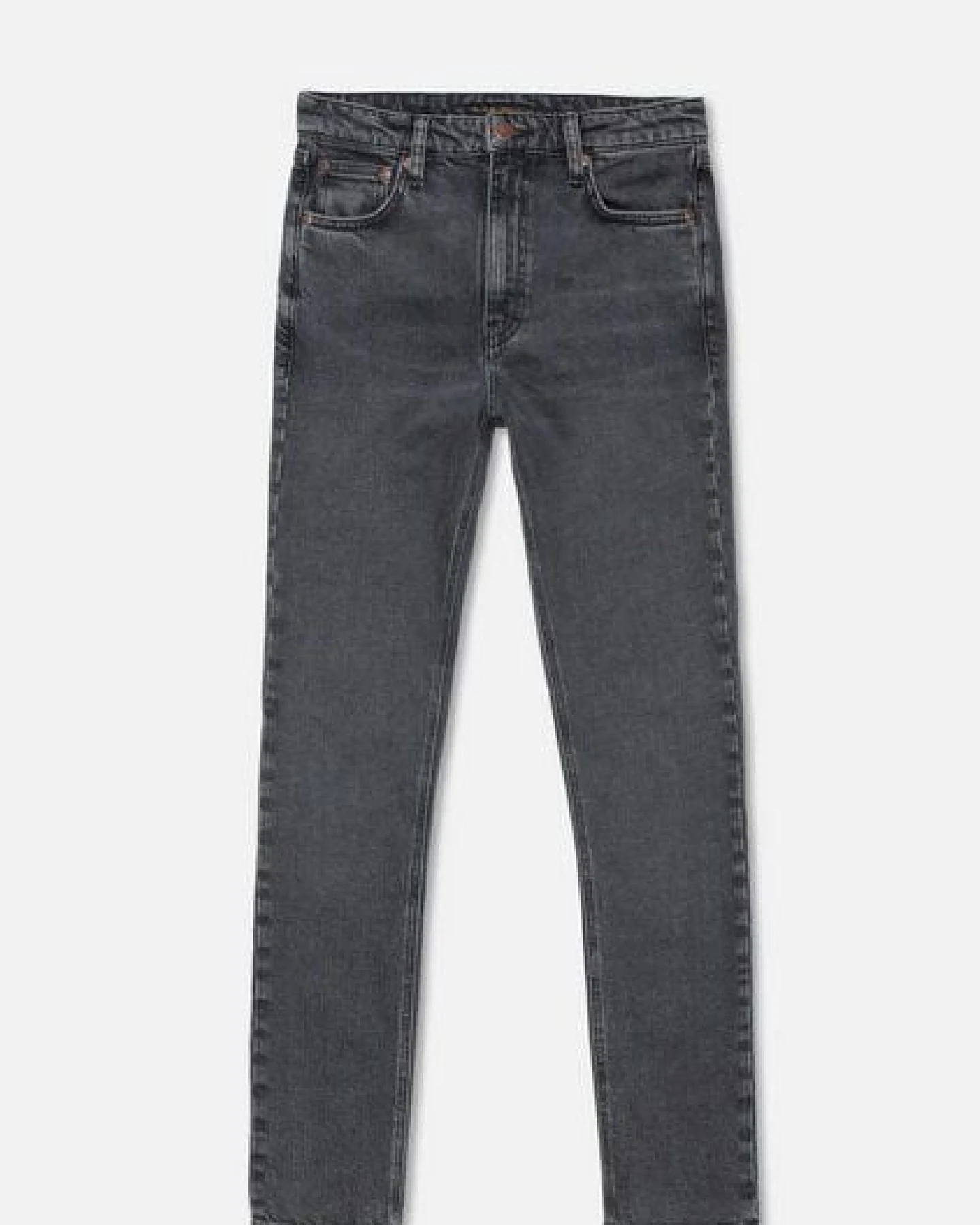 Nudie Jeans Jeans Mellow Mae Lava Grey – Ansicht 3