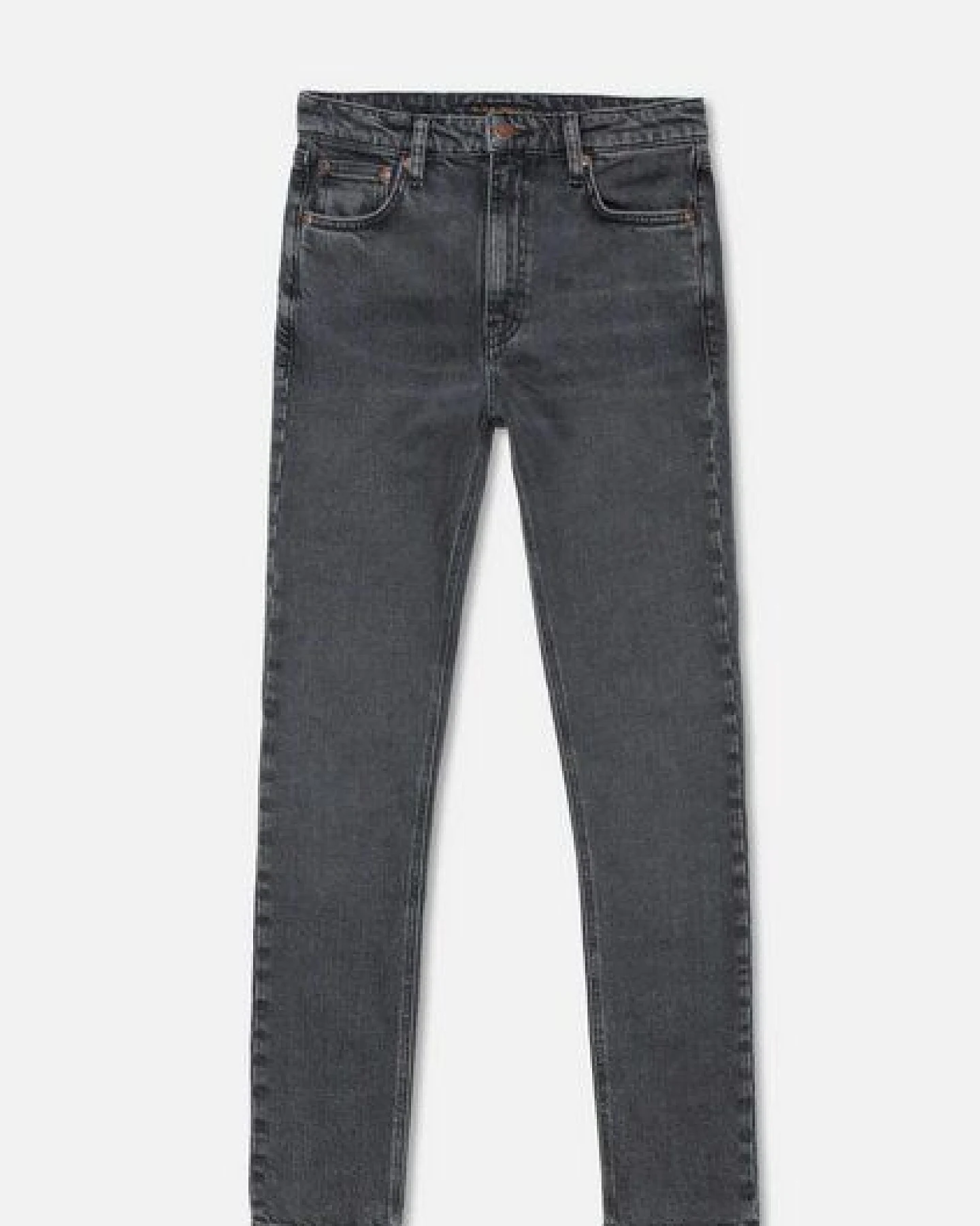 Nudie Jeans Jeans Mellow Mae Lava Grey – Ansicht 3