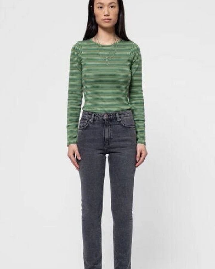 Nudie Jeans Jeans Mellow Mae Lava Grey