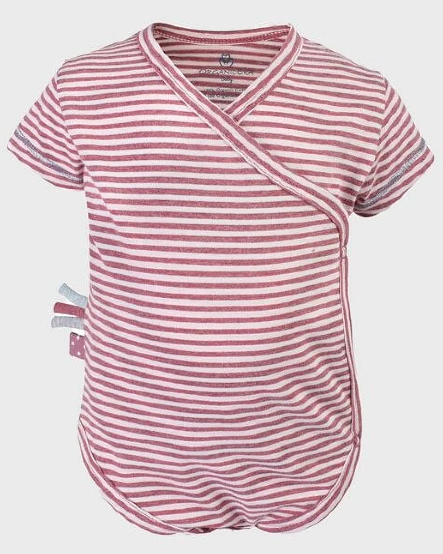 Baby S/S Kimono Body gestreift 'OrganicEra' aus Bio-Baumwolle – Ansicht 3