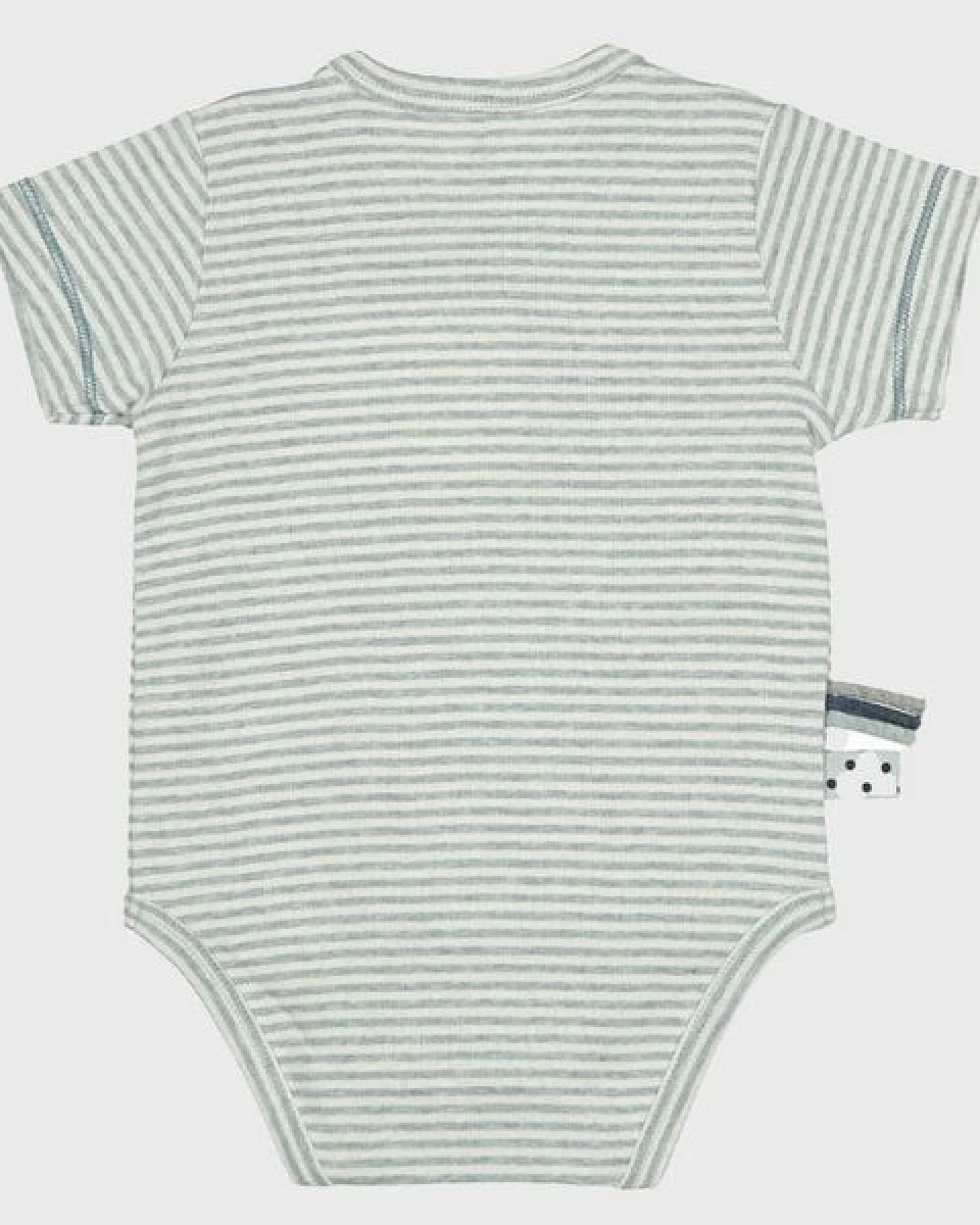 Baby S/S Kimono Body gestreift 'OrganicEra' aus Bio-Baumwolle – Ansicht 3