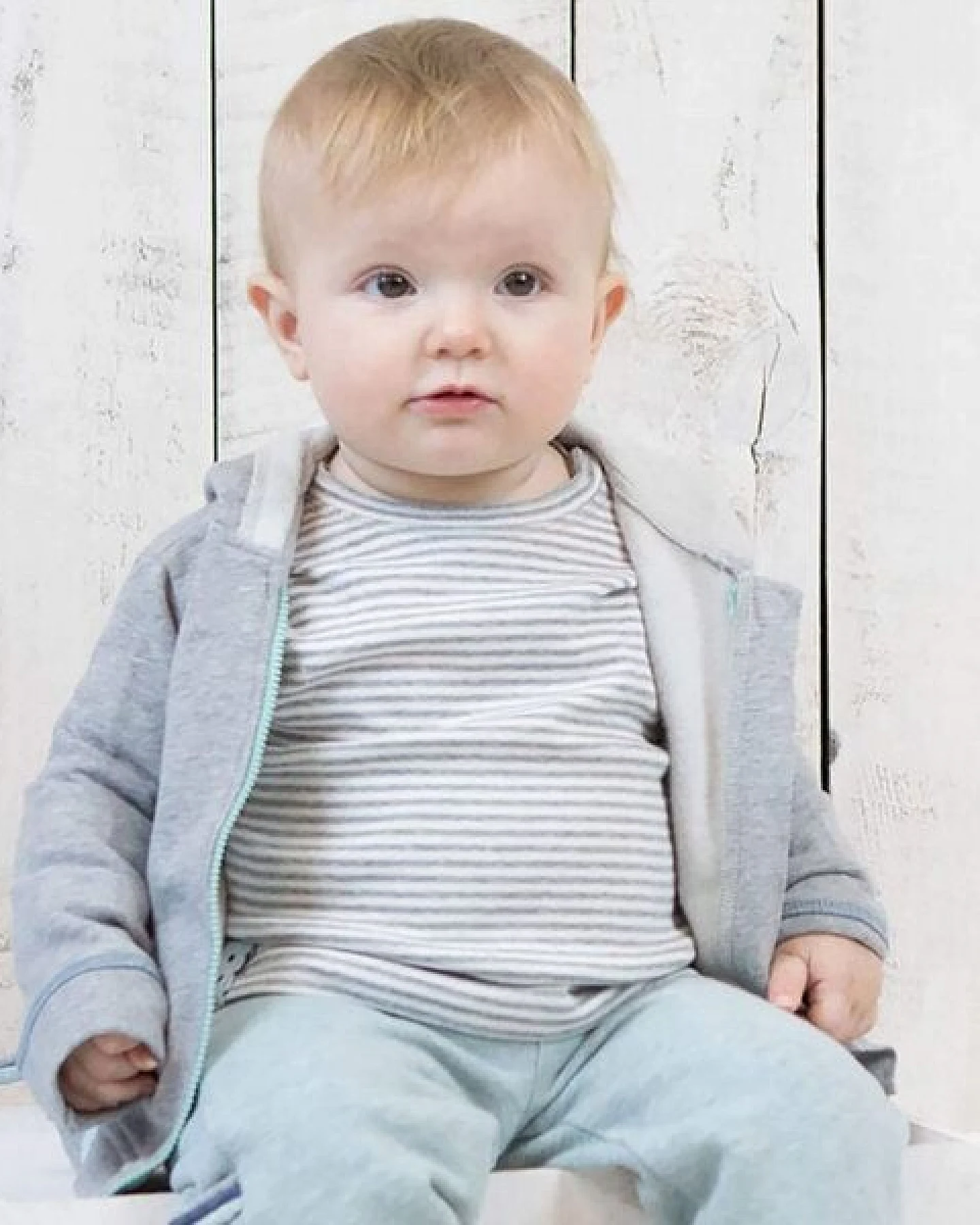 Baby Kapuzenjacke 'OrganicEra' aus Bio-Baumwolle – Ansicht 2