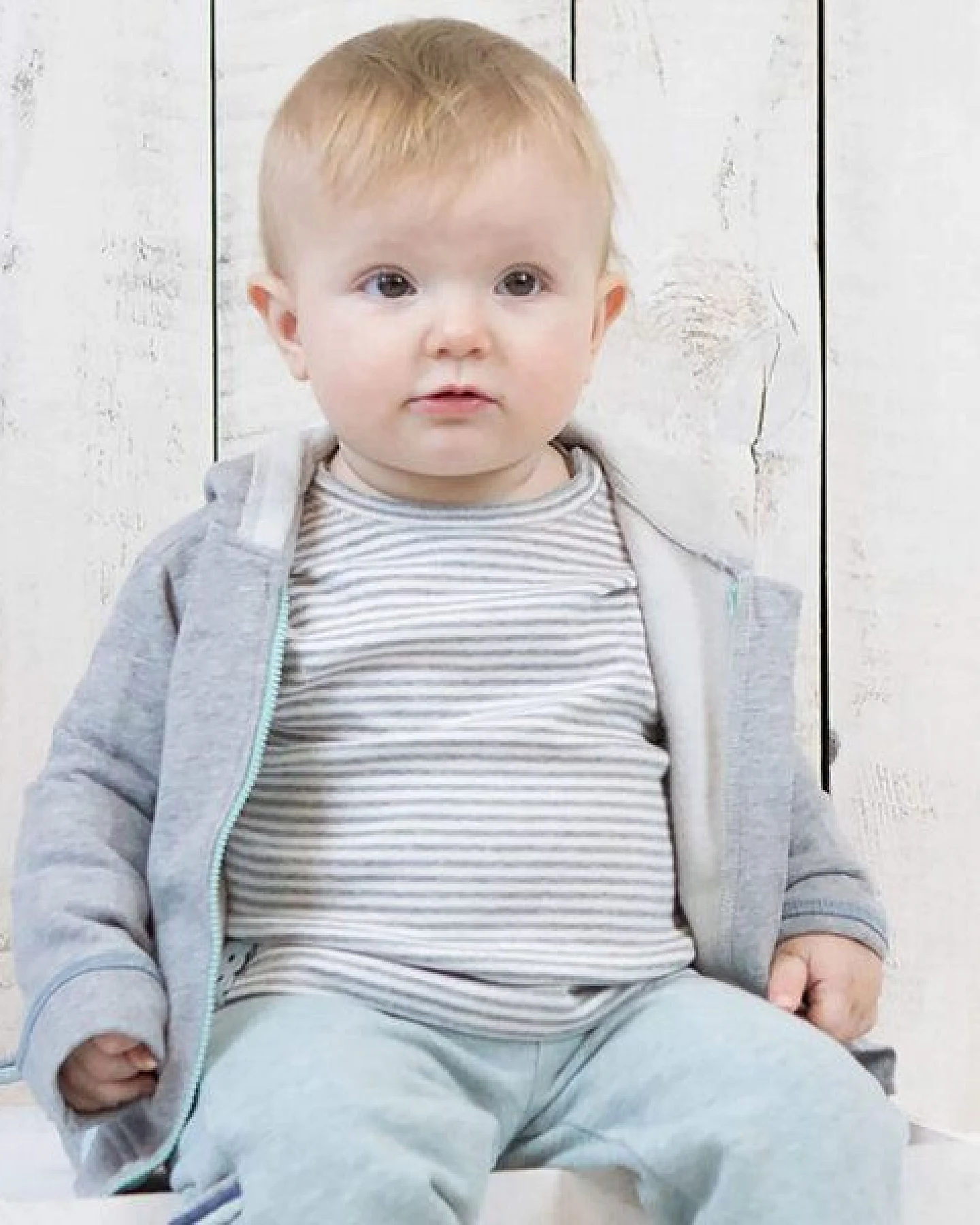 Baby Kapuzenjacke 'OrganicEra' aus Bio-Baumwolle – Ansicht 2