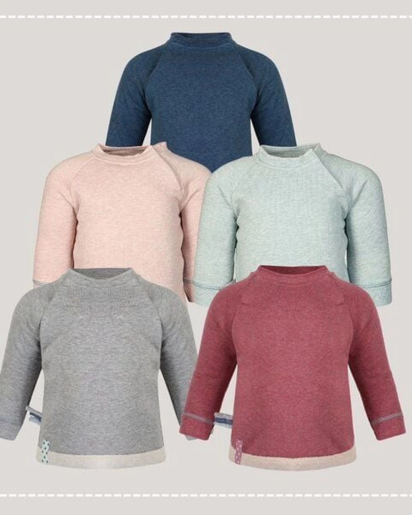 Baby Sweatshirt 'OrganicEra' aus Bio-Baumwolle – Ansicht 3