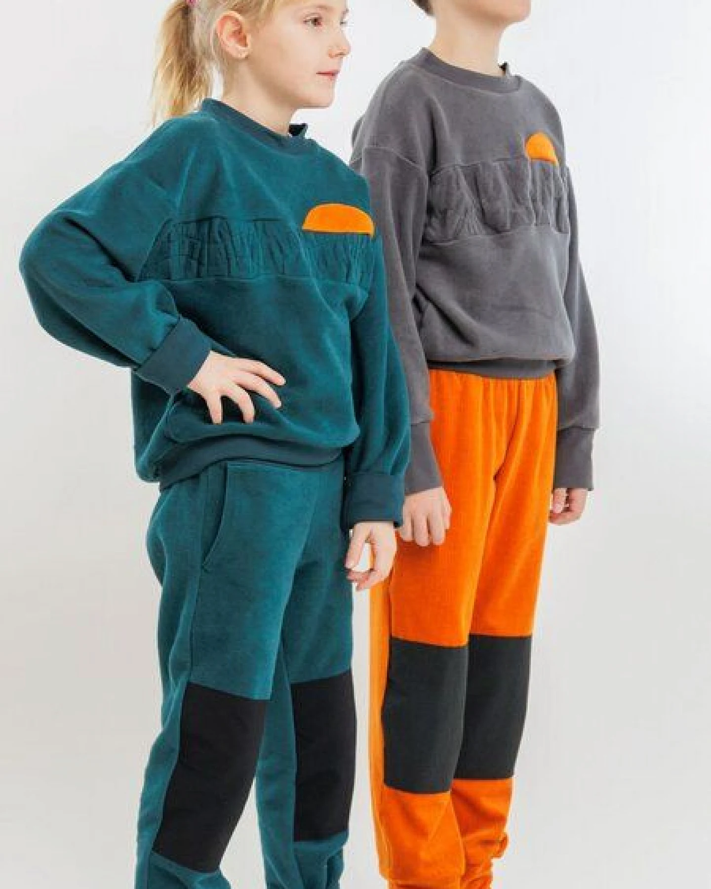 Babbily BIO Fleece Pulli "Norwegian Woods" - mitwachsend – Ansicht 2