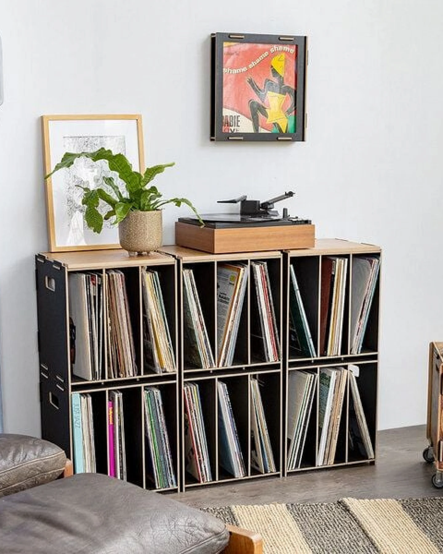 WERKHAUS Medienbox LP (stapelbar) – Ansicht 2