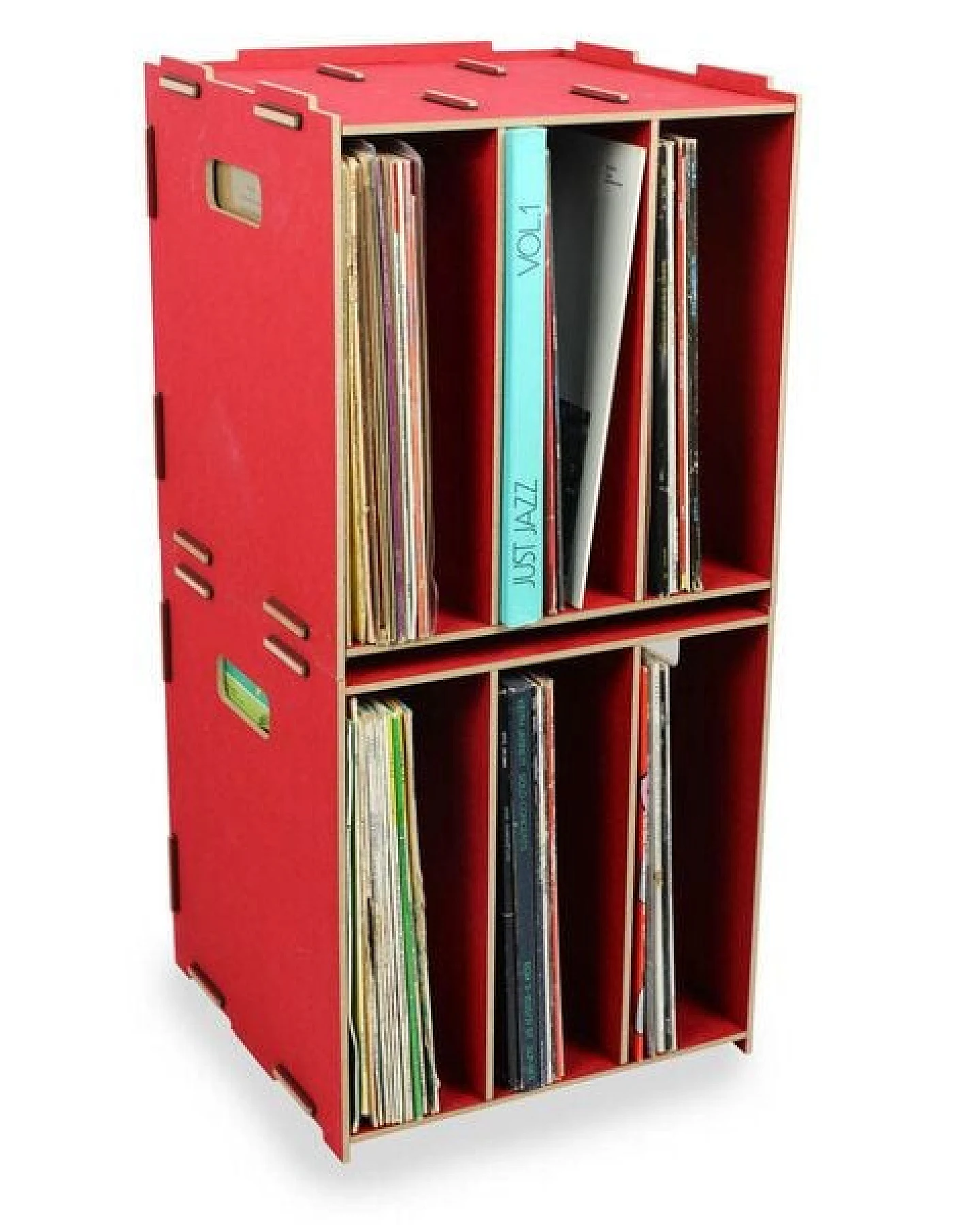 WERKHAUS Medienbox LP (stapelbar) – Ansicht 4