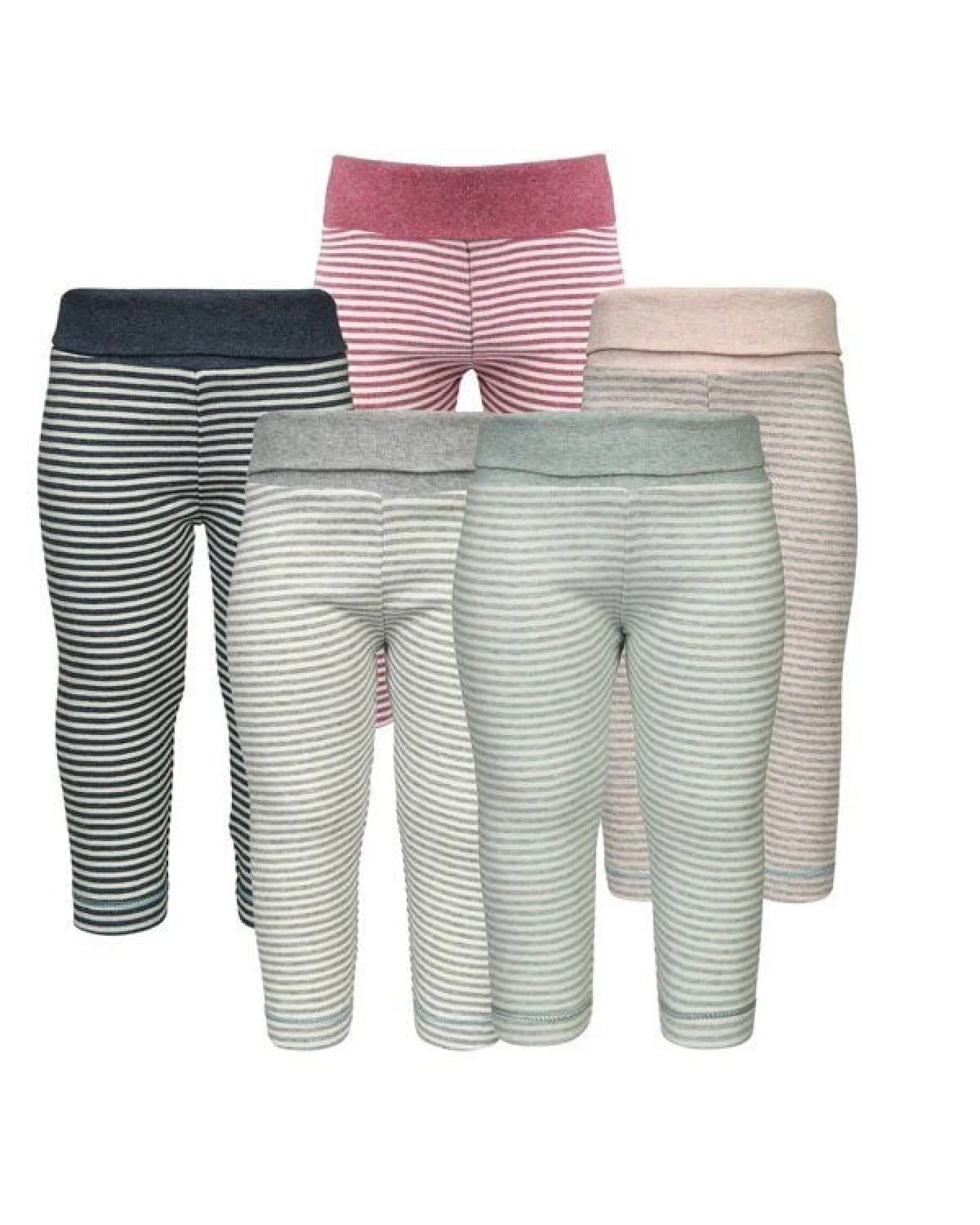 Baby-Leggings gestreift 'OrganicEra' aus Bio-Baumwolle – Ansicht 4