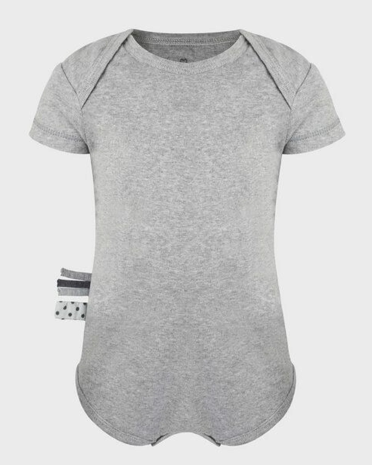 Baby S/S Kurzarm Bodysuit 'OrganicEra' aus Bio-Baumwolle – Ansicht 3