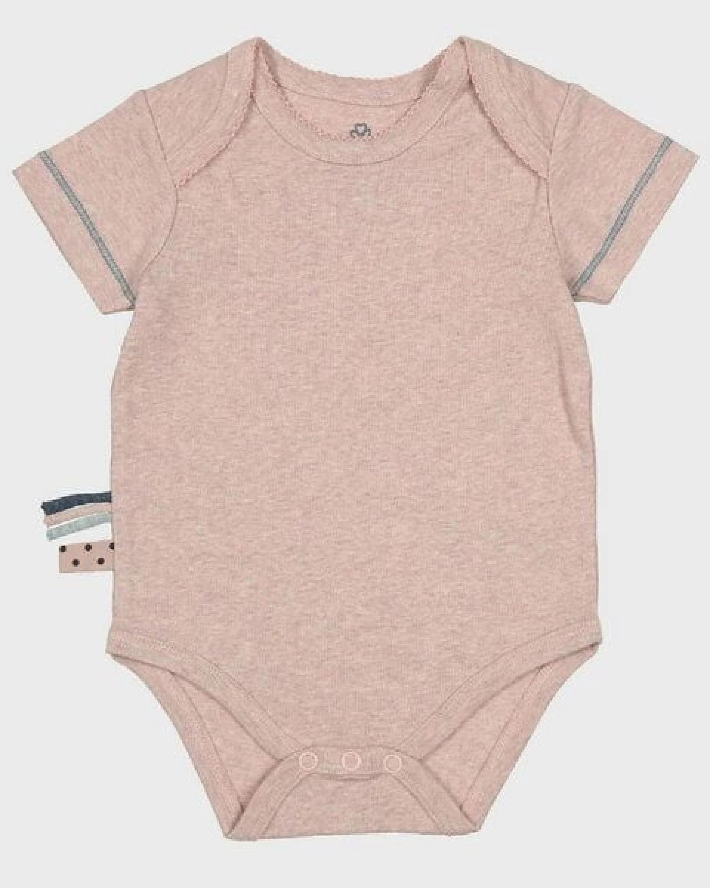 Baby S/S Kurzarm Bodysuit 'OrganicEra' aus Bio-Baumwolle – Ansicht 2