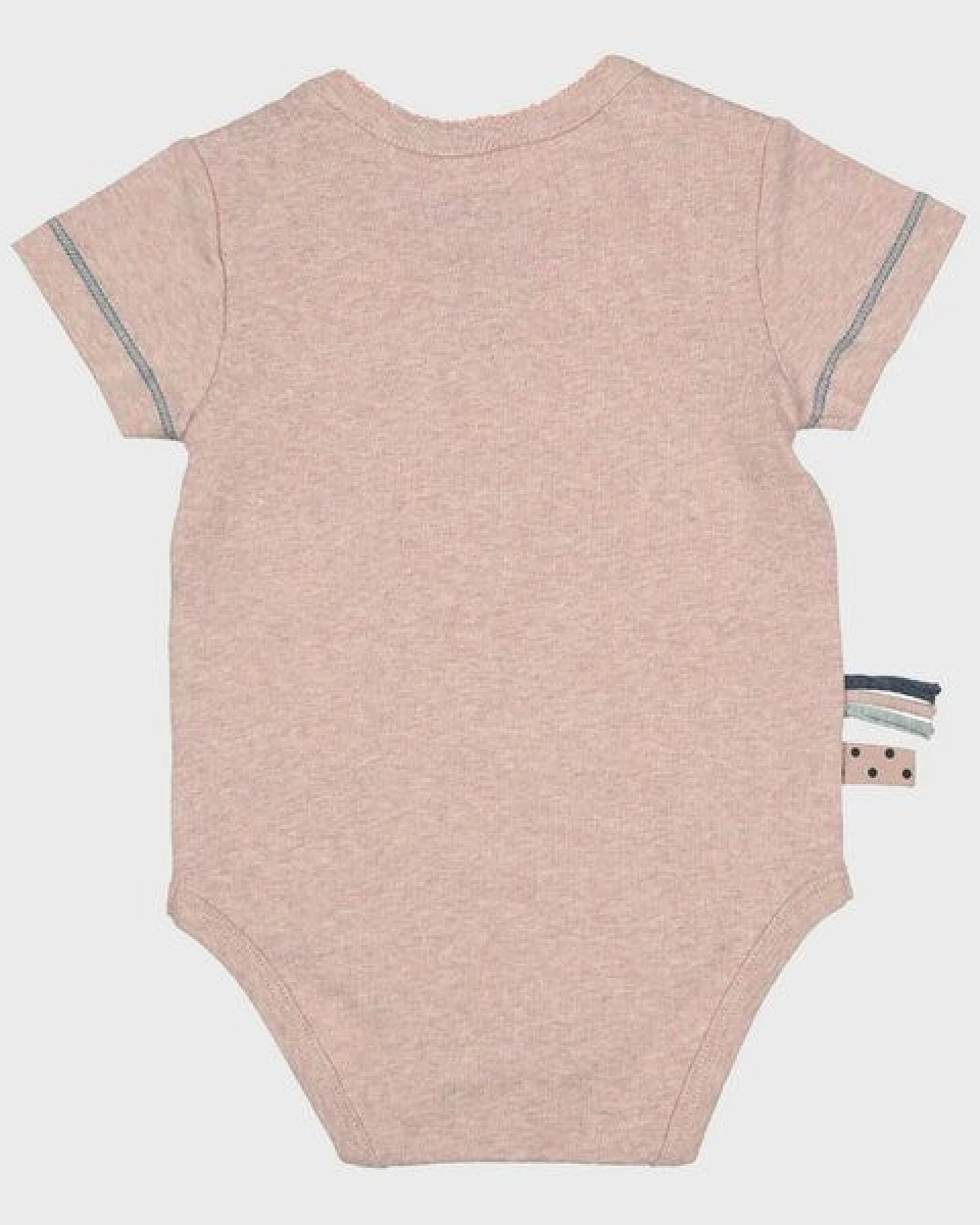 Baby S/S Kurzarm Bodysuit 'OrganicEra' aus Bio-Baumwolle – Ansicht 3