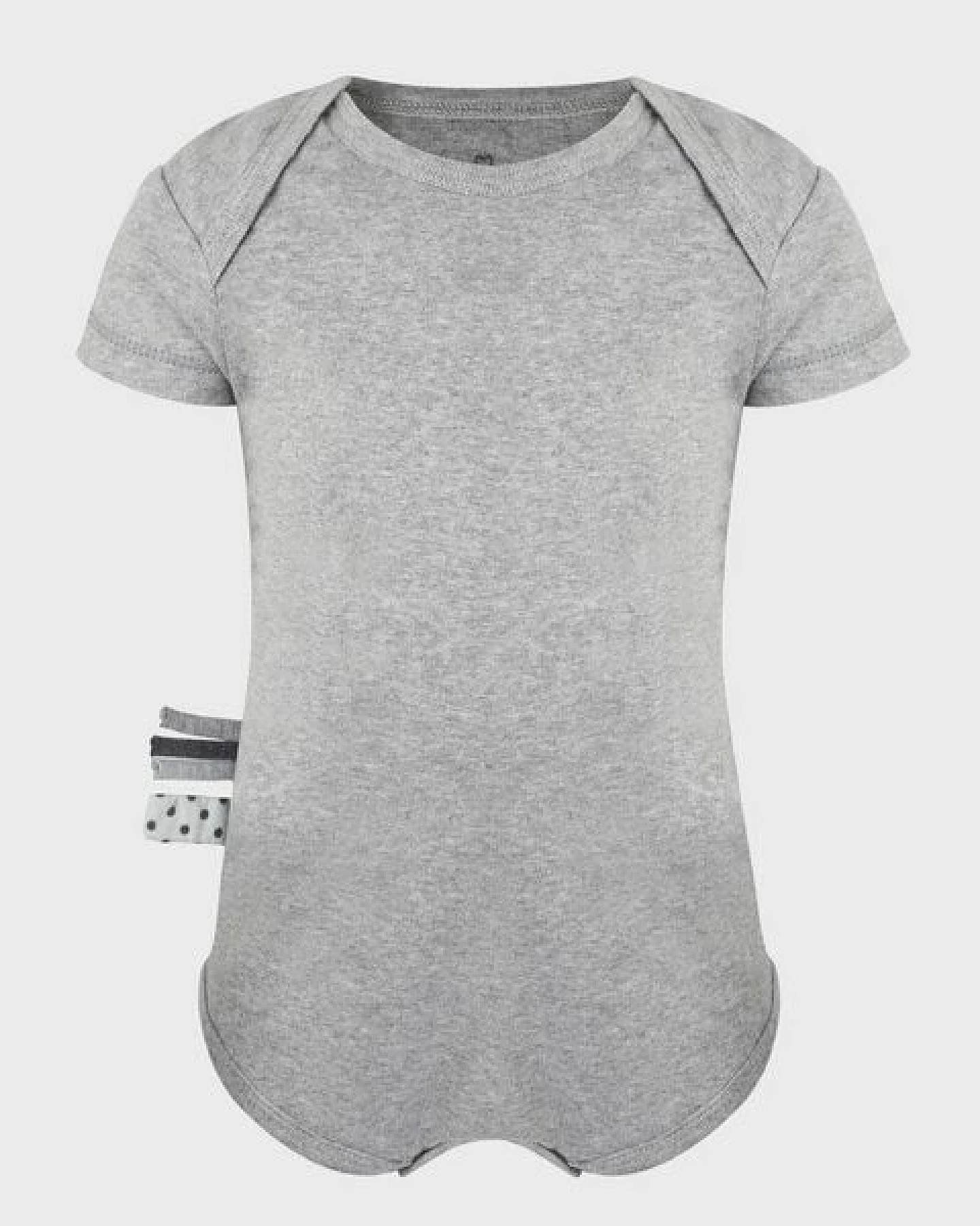 Baby S/S Kurzarm Bodysuit 'OrganicEra' aus Bio-Baumwolle – Ansicht 3