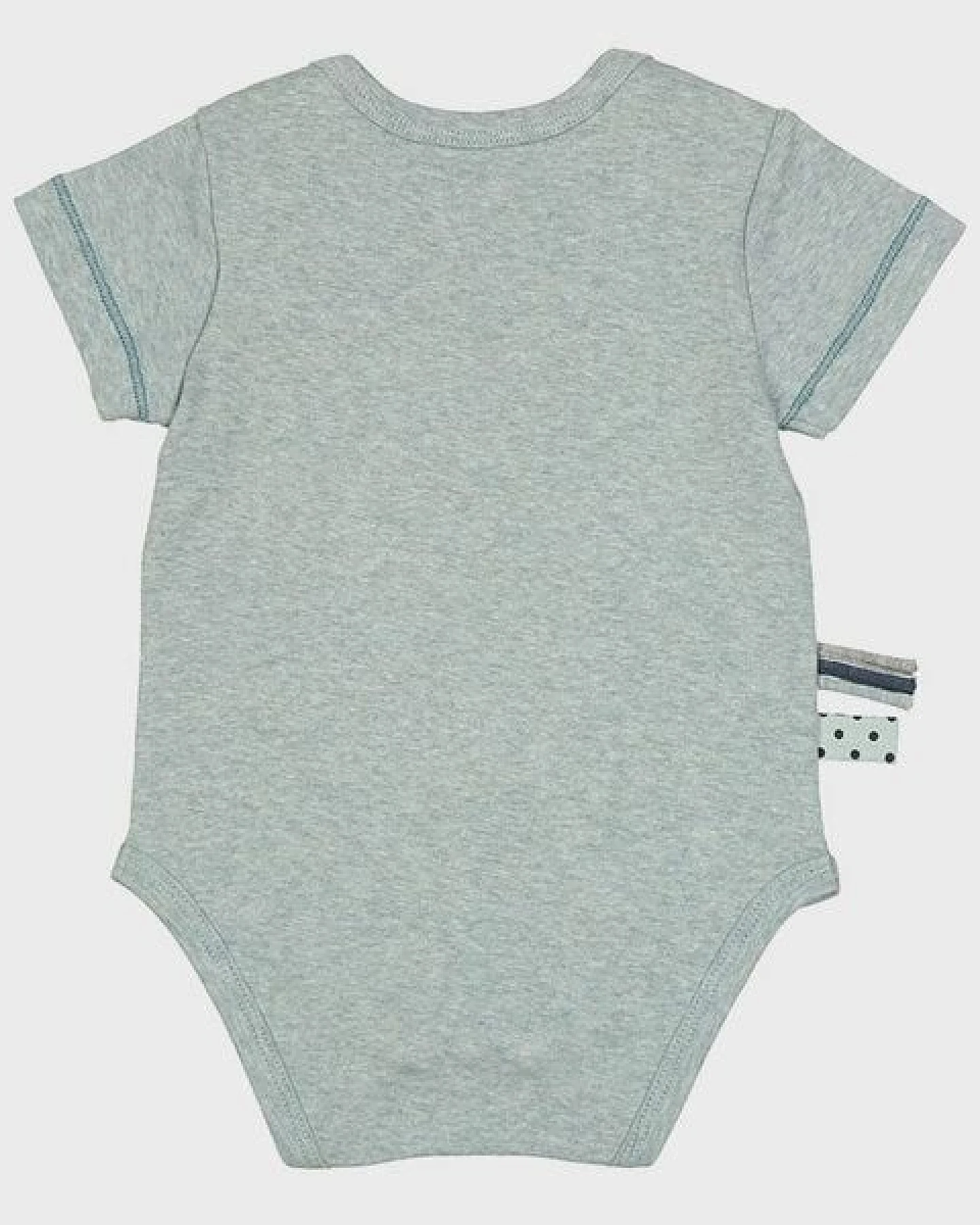 Baby S/S Kurzarm Bodysuit 'OrganicEra' aus Bio-Baumwolle – Ansicht 3