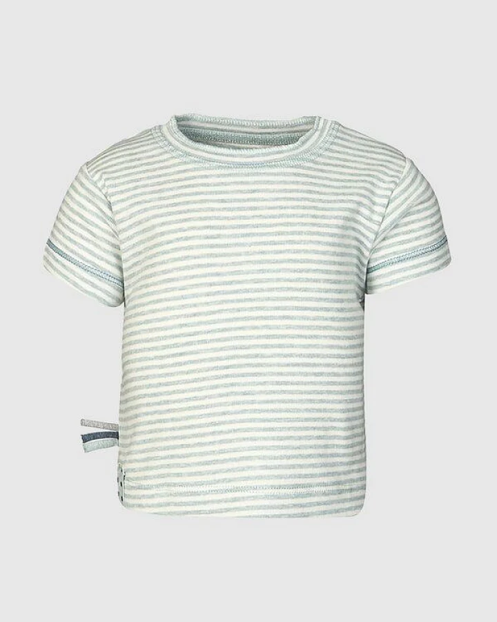 Baby S/S T-shirt Gestreift 'OrganicEra' aus Bio-Baumwolle