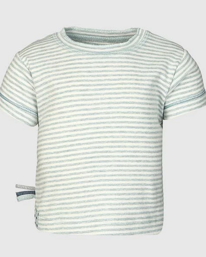 Baby S/S T-shirt Gestreift 'OrganicEra' aus Bio-Baumwolle