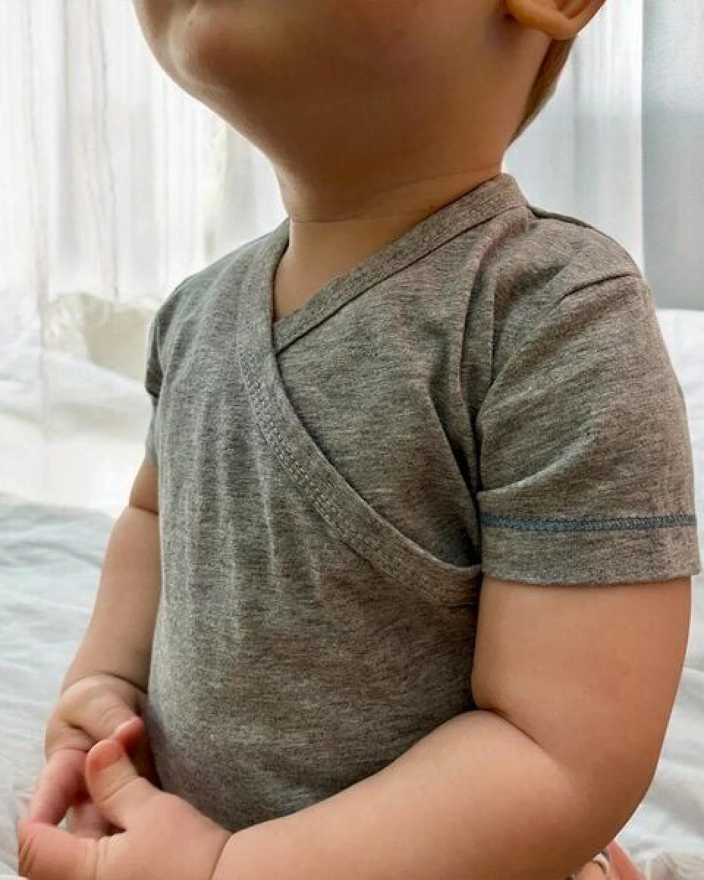 Baby S/S Kimono Body 'OrganicEra' aus Bio-Baumwolle – Ansicht 2