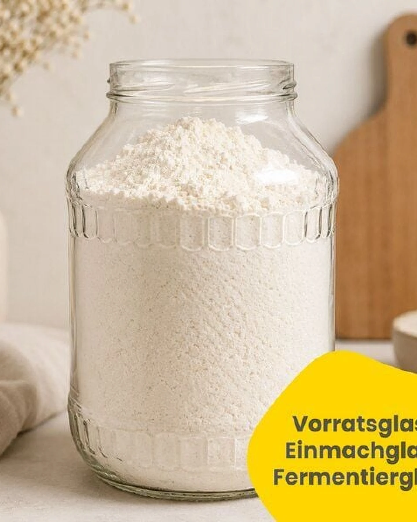 mikken 2 große Einmachgläser 2650 ml mit Deckel (TO100) – Ansicht 2