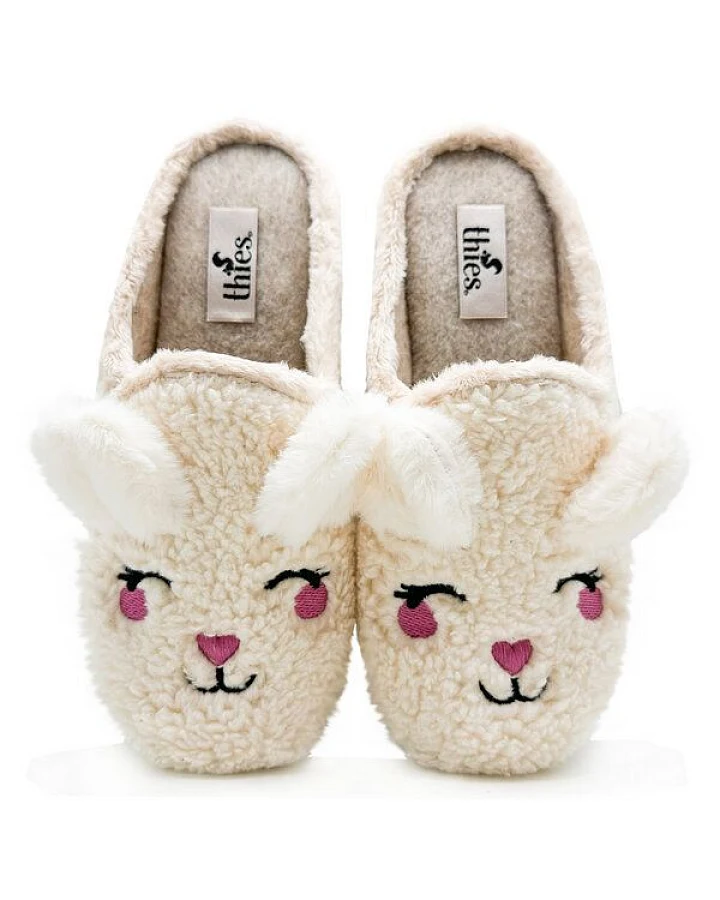 Veganer "thies ® Organic Rabbit Slipper" aus kuscheliger Biobaumwolle