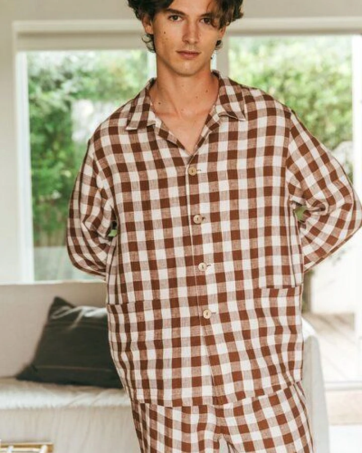 Mocha Gingham