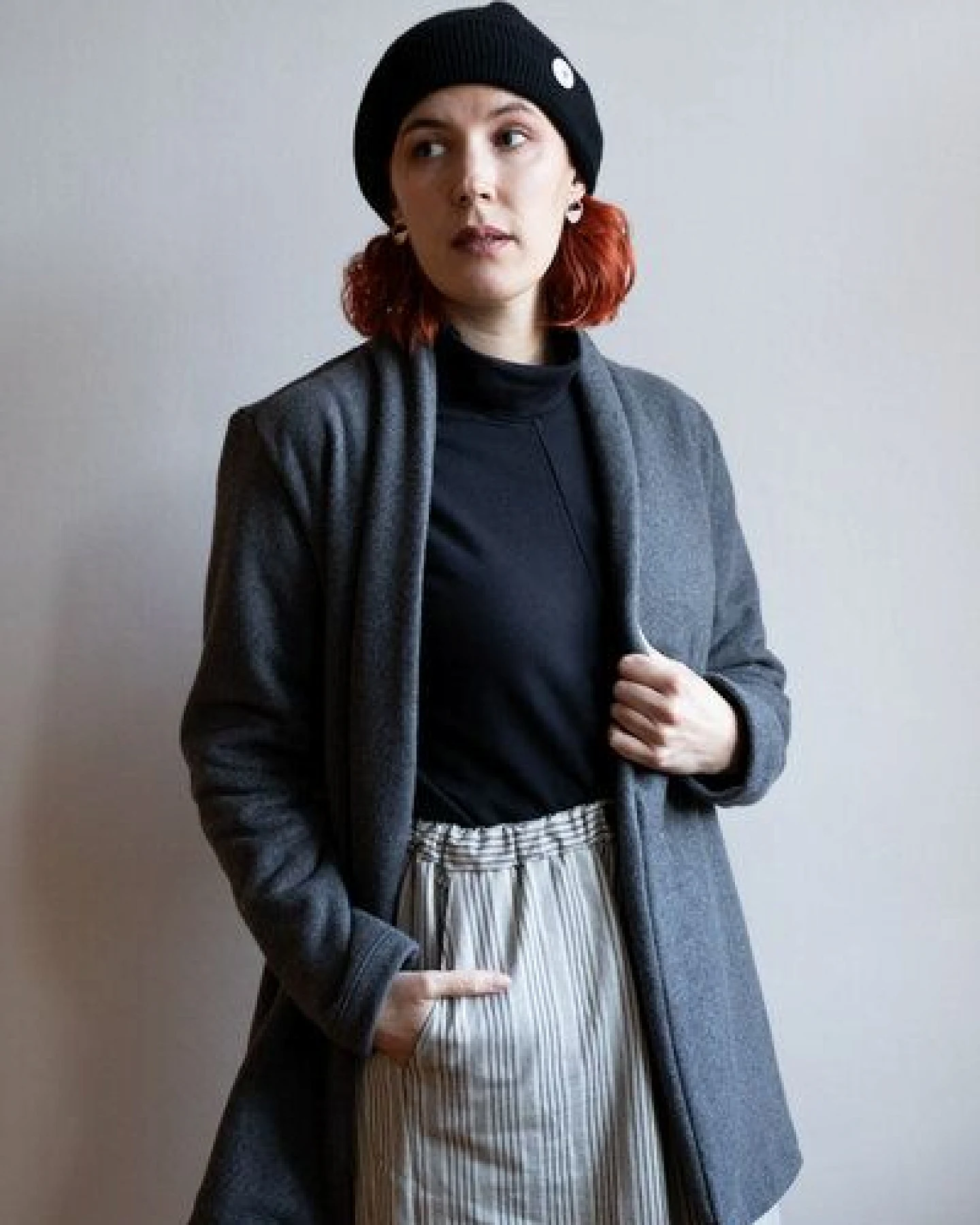 Ecostories Cardigan Kuschelwerk aus 100% Biobaumwollfleece – Ansicht 2