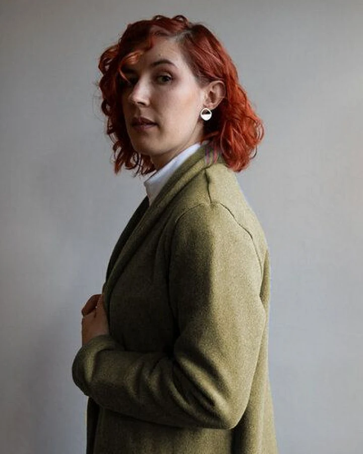 Ecostories Cardigan Kuschelwerk aus 100% Biobaumwollfleece