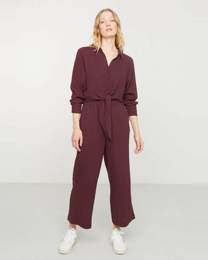 Damen Musselin Culotte aus Bio-Baumwolle - LIMBA - recolution