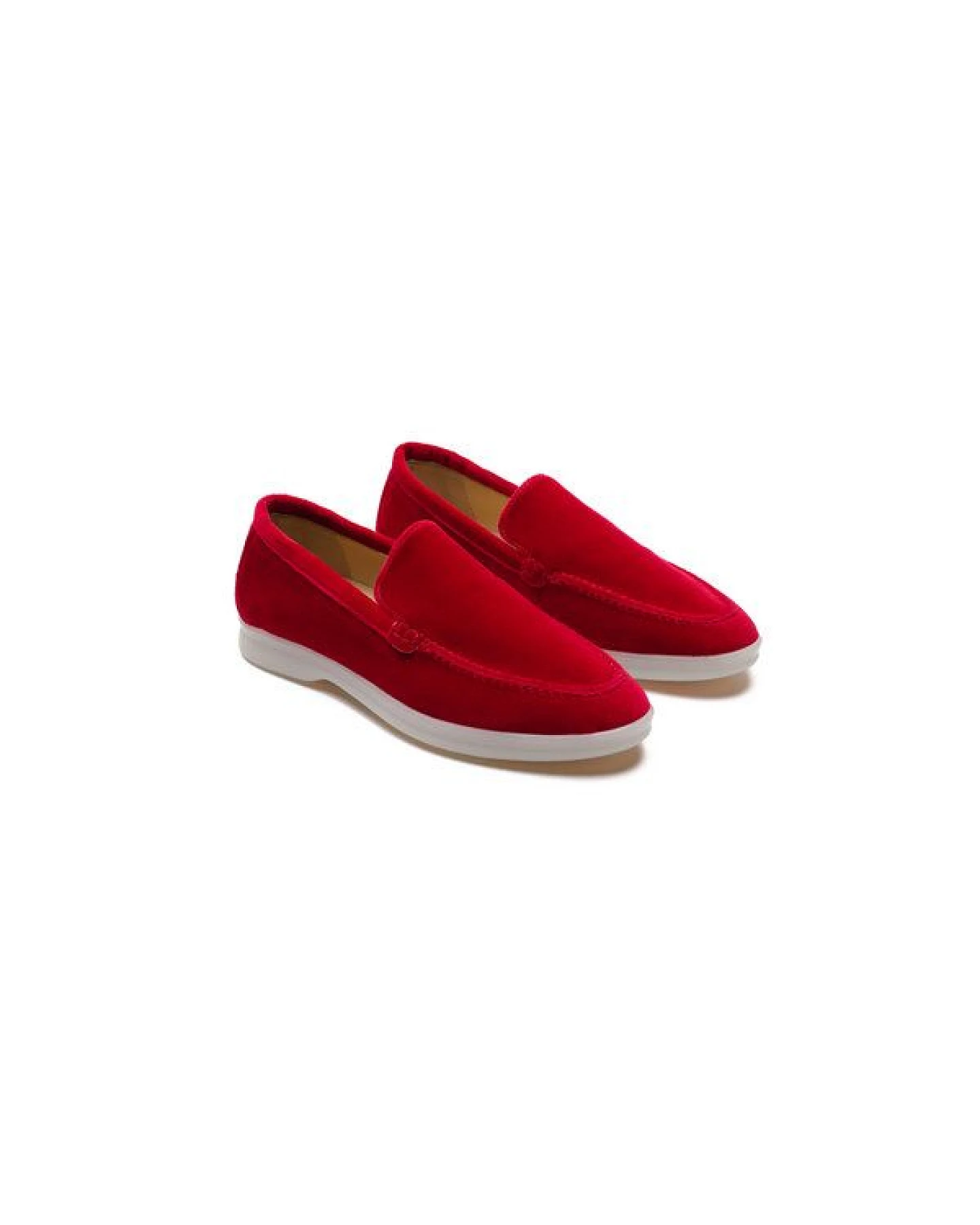 Solari Milano Veganer Samt-Loafer - Damen – Ansicht 3