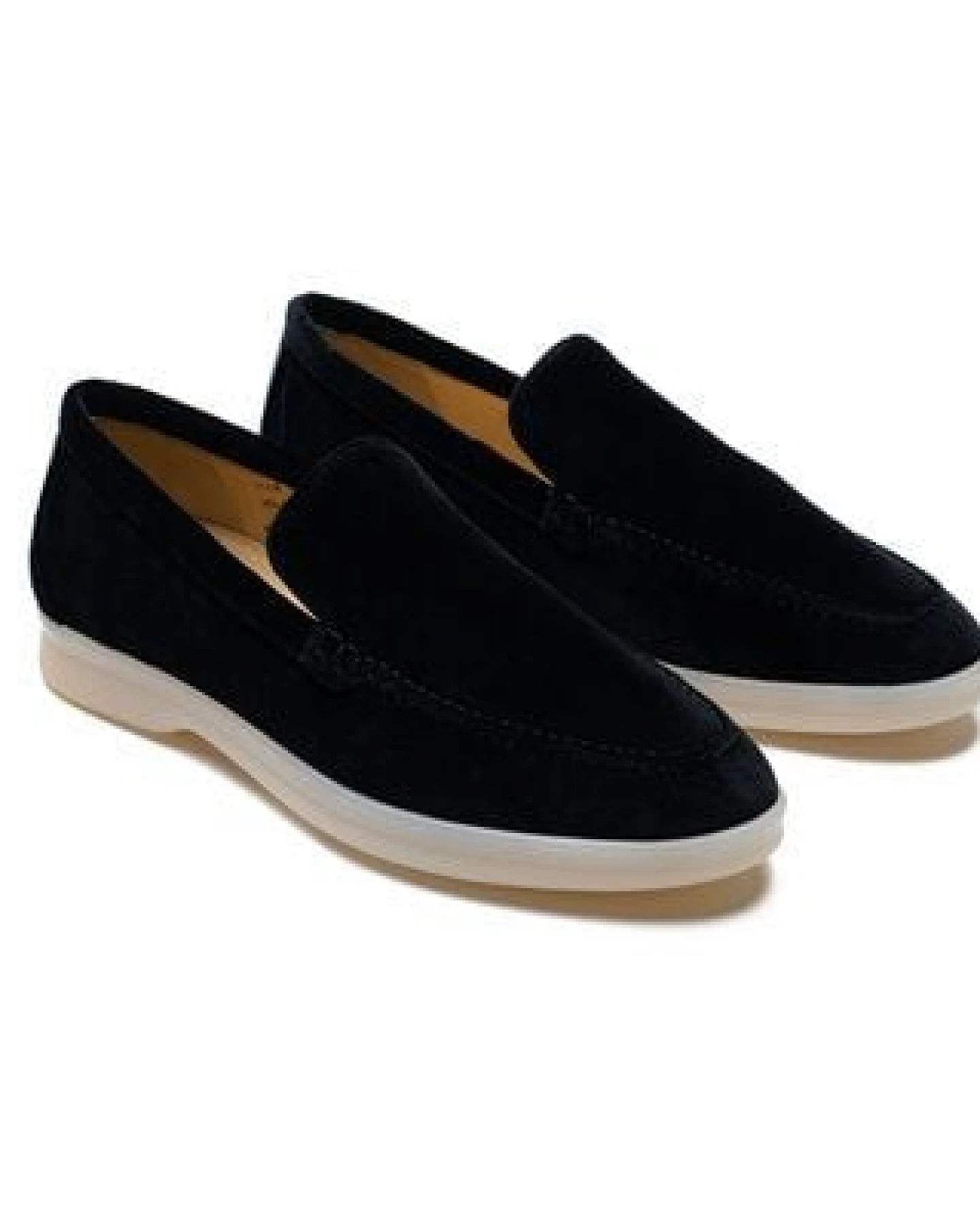 Solari Milano Veganer Samt-Loafer - Damen – Ansicht 3