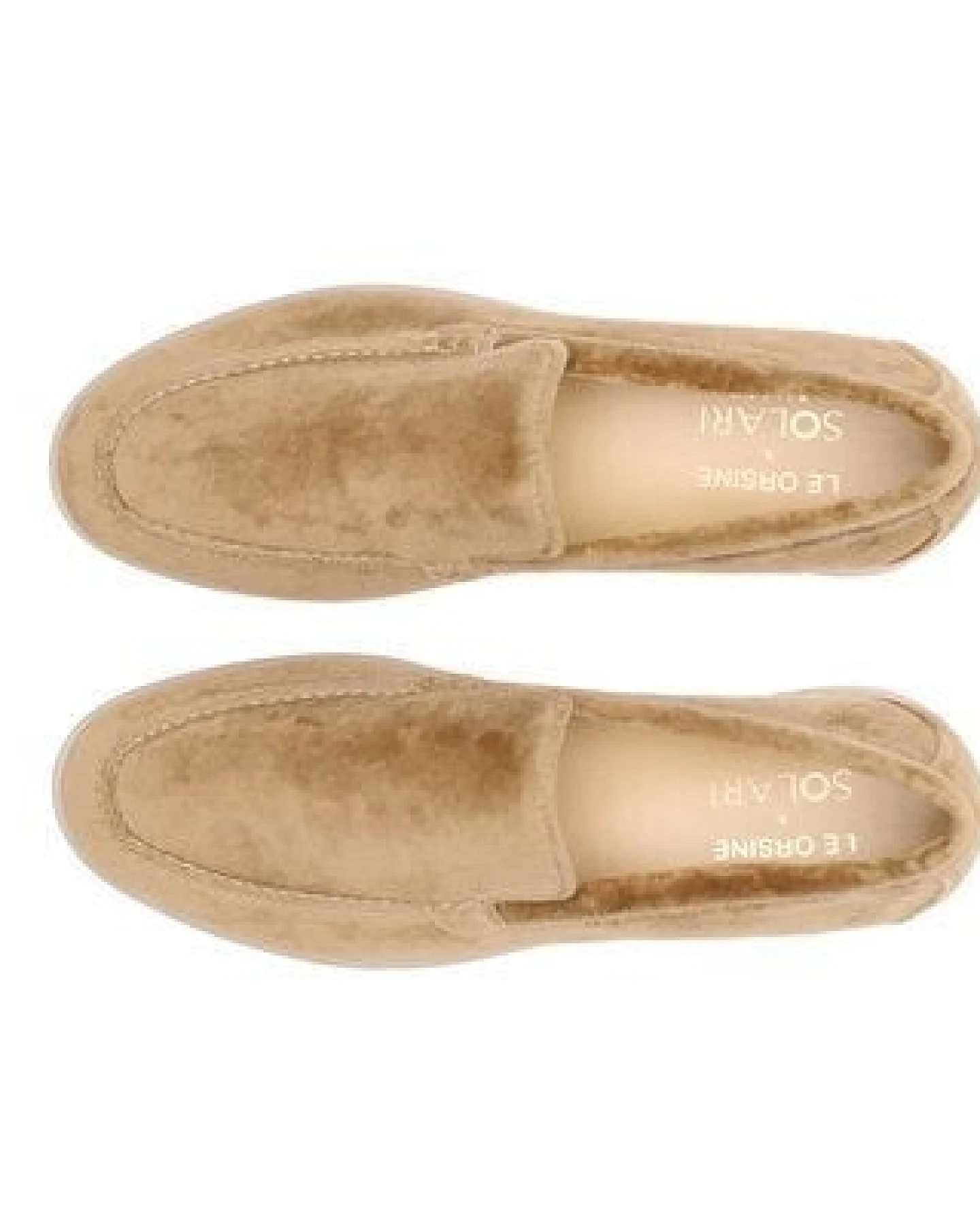 Solari Milano Veganer Samt-Loafer - Damen – Ansicht 3